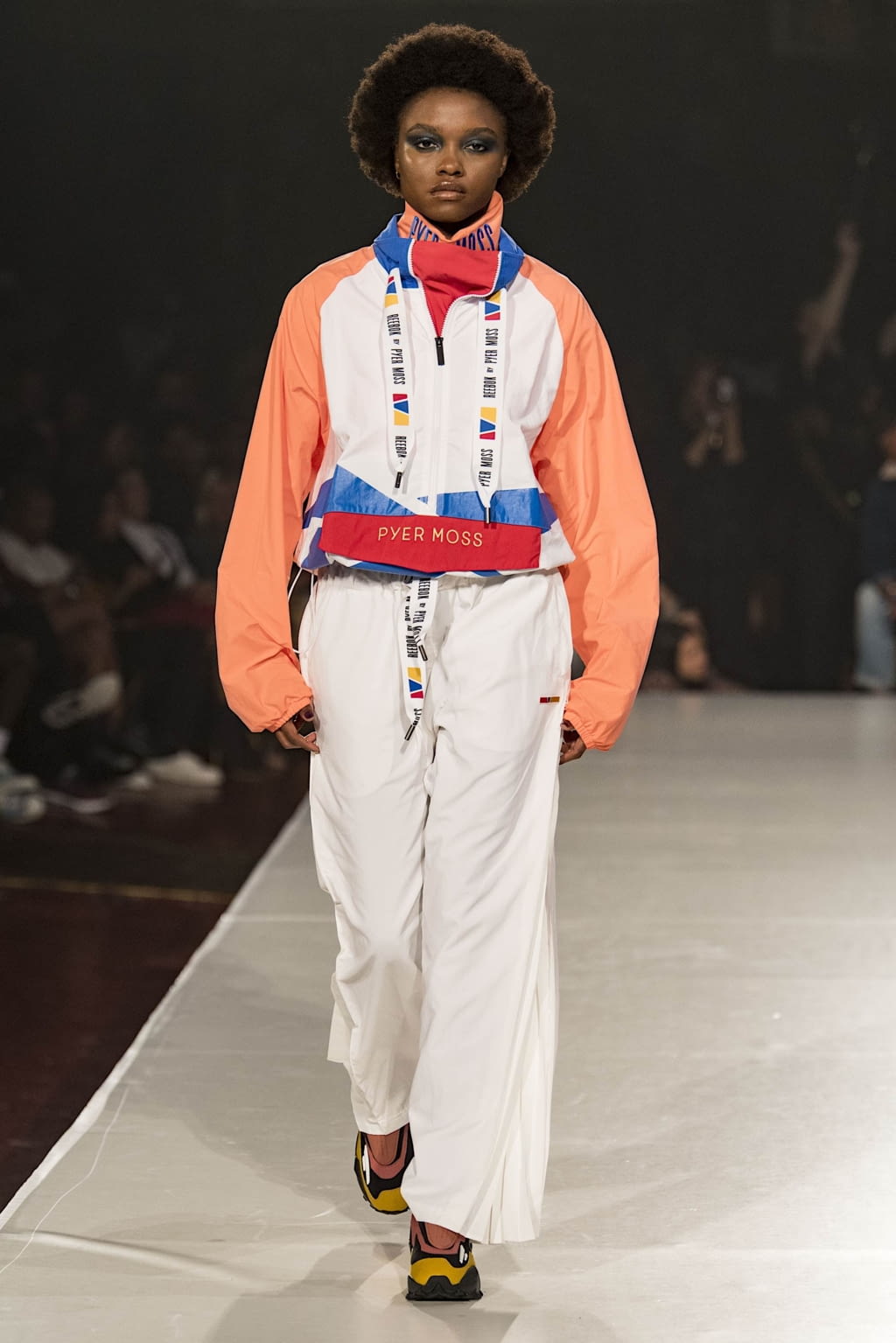 Fashion Week New York Spring/Summer 2020 look 49 from the Pyer Moss collection 女装