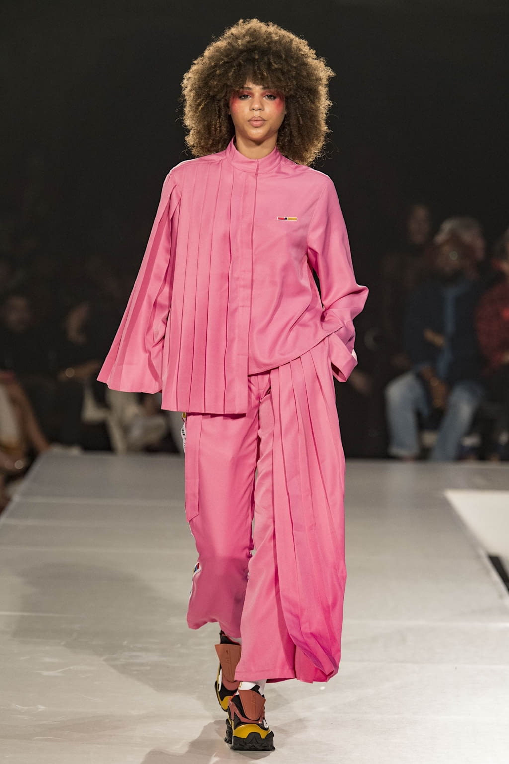 Fashion Week New York Spring/Summer 2020 look 65 from the Pyer Moss collection womenswear