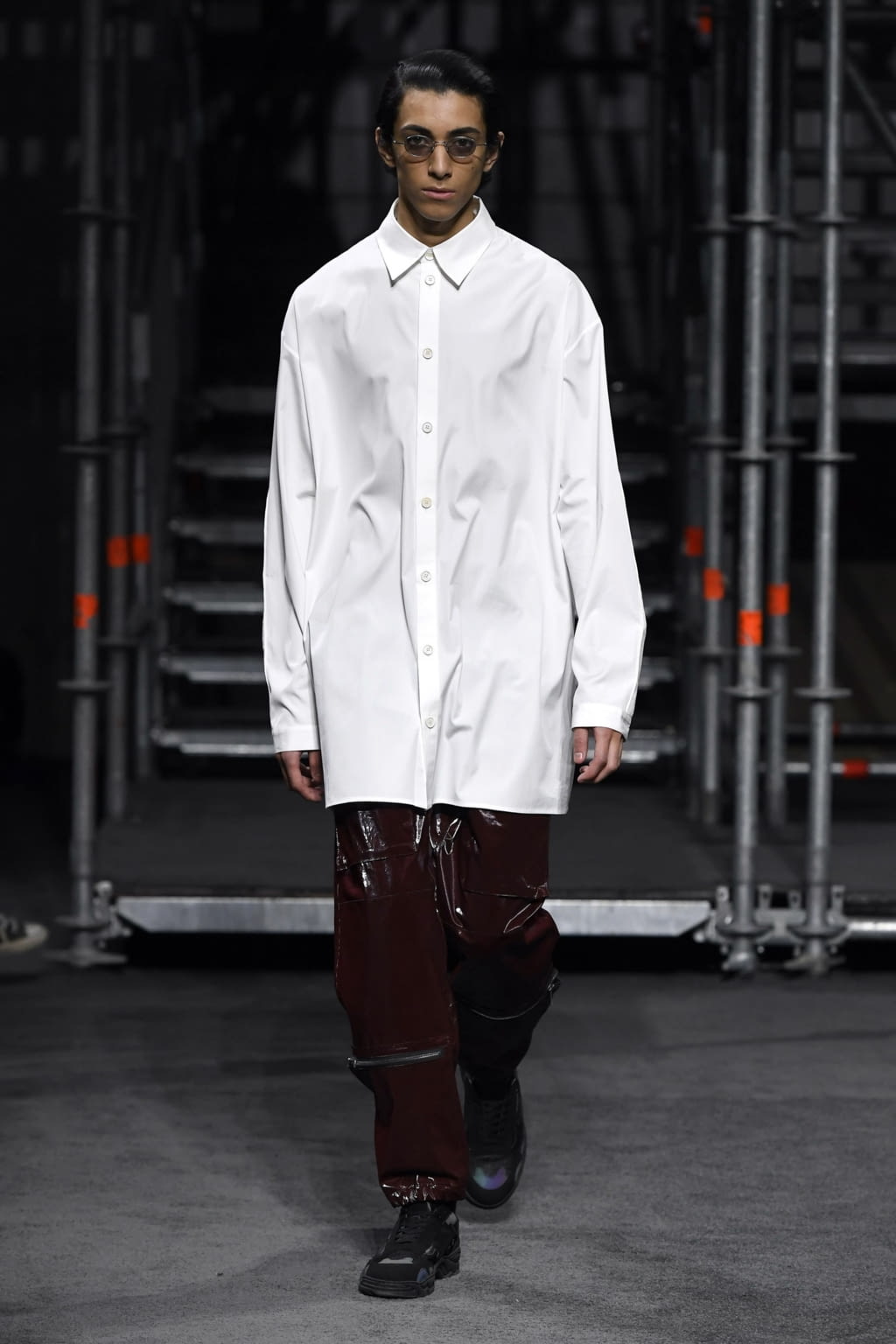 Fashion Week London Fall/Winter 2019 look 15 from the Qasimi collection 男装