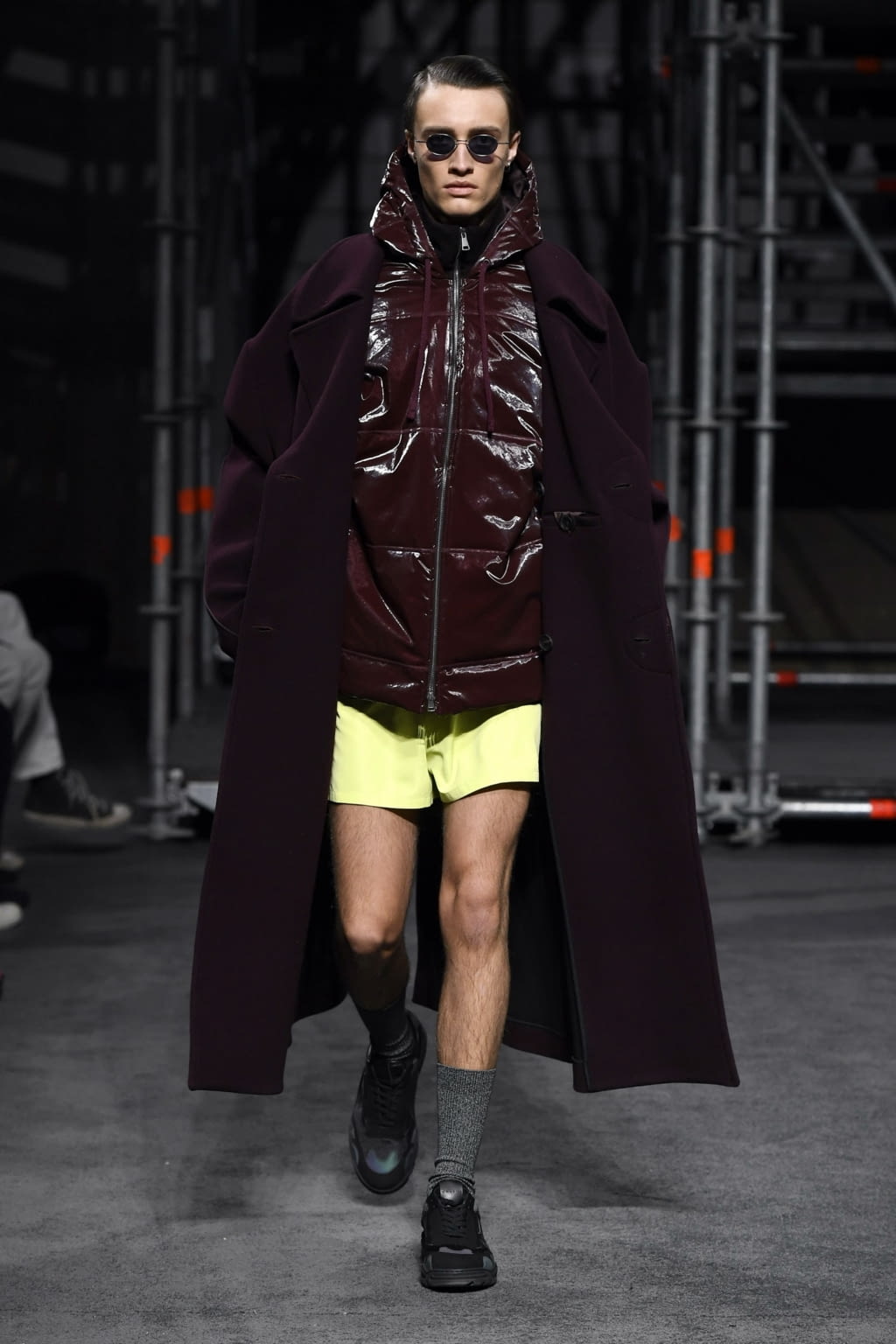 Fashion Week London Fall/Winter 2019 look 16 from the Qasimi collection 男装