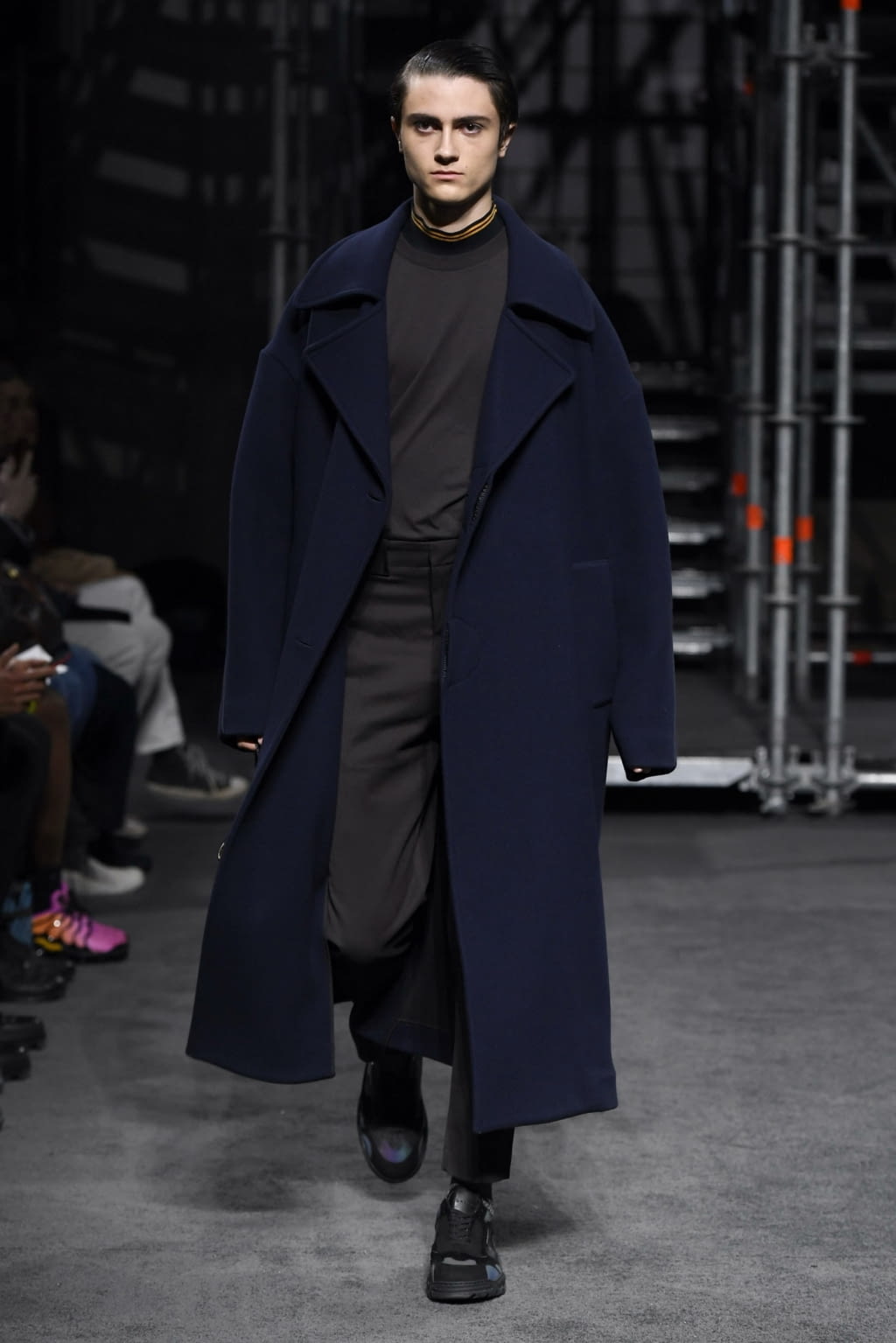 Fashion Week London Fall/Winter 2019 look 23 from the Qasimi collection 男装