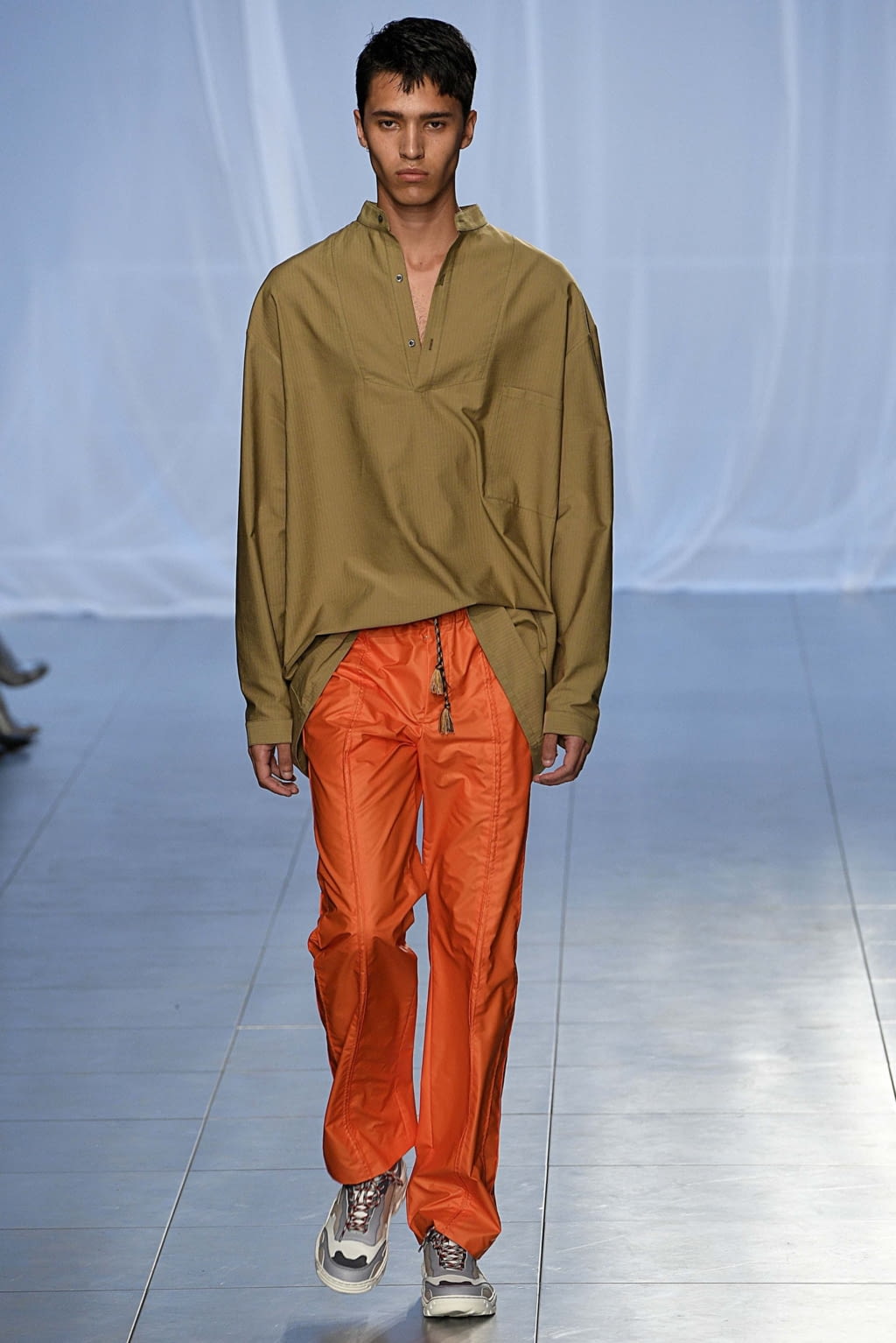 Fashion Week London Spring/Summer 2019 look 4 from the Qasimi collection 男装