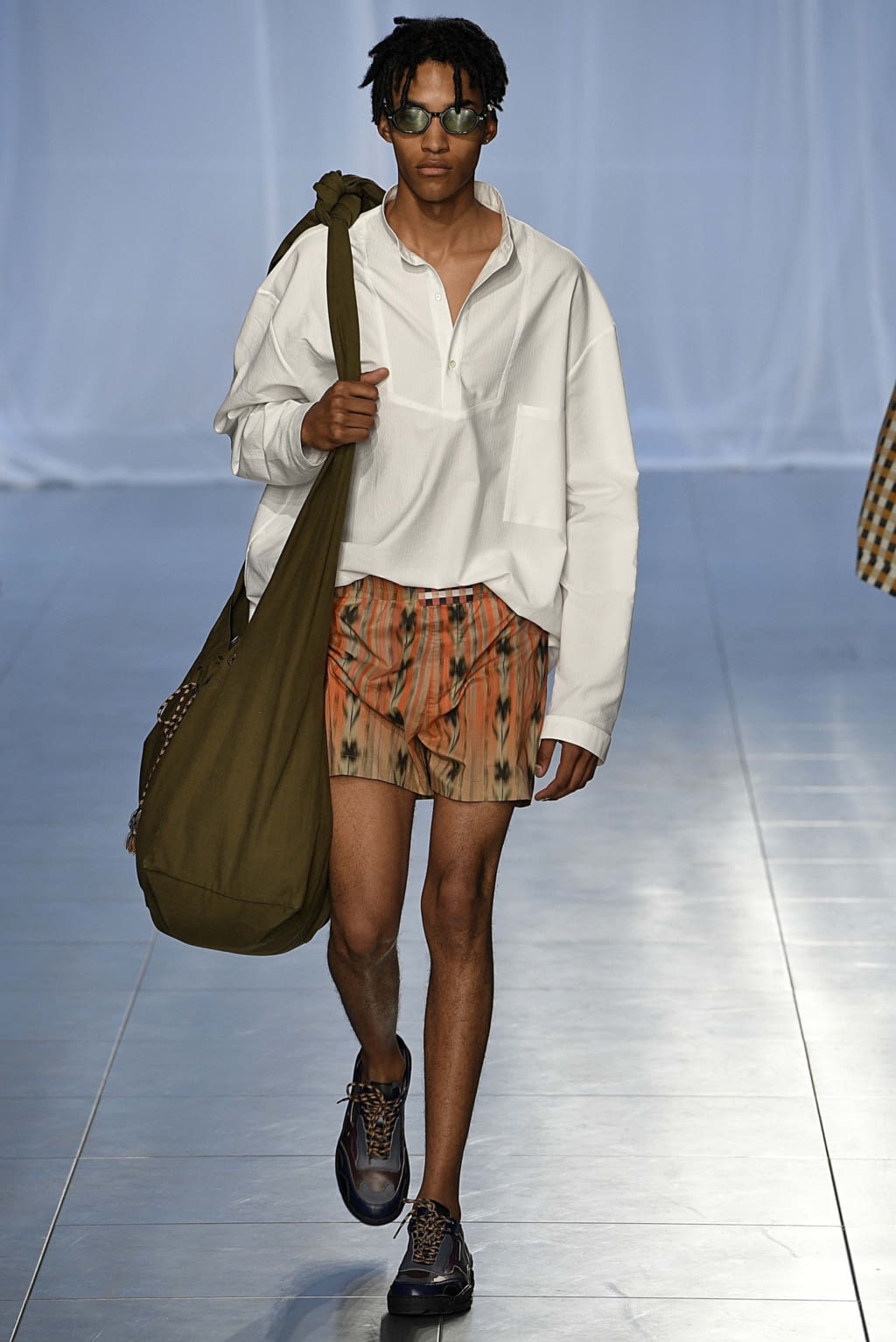 Fashion Week London Spring/Summer 2019 look 8 from the Qasimi collection menswear