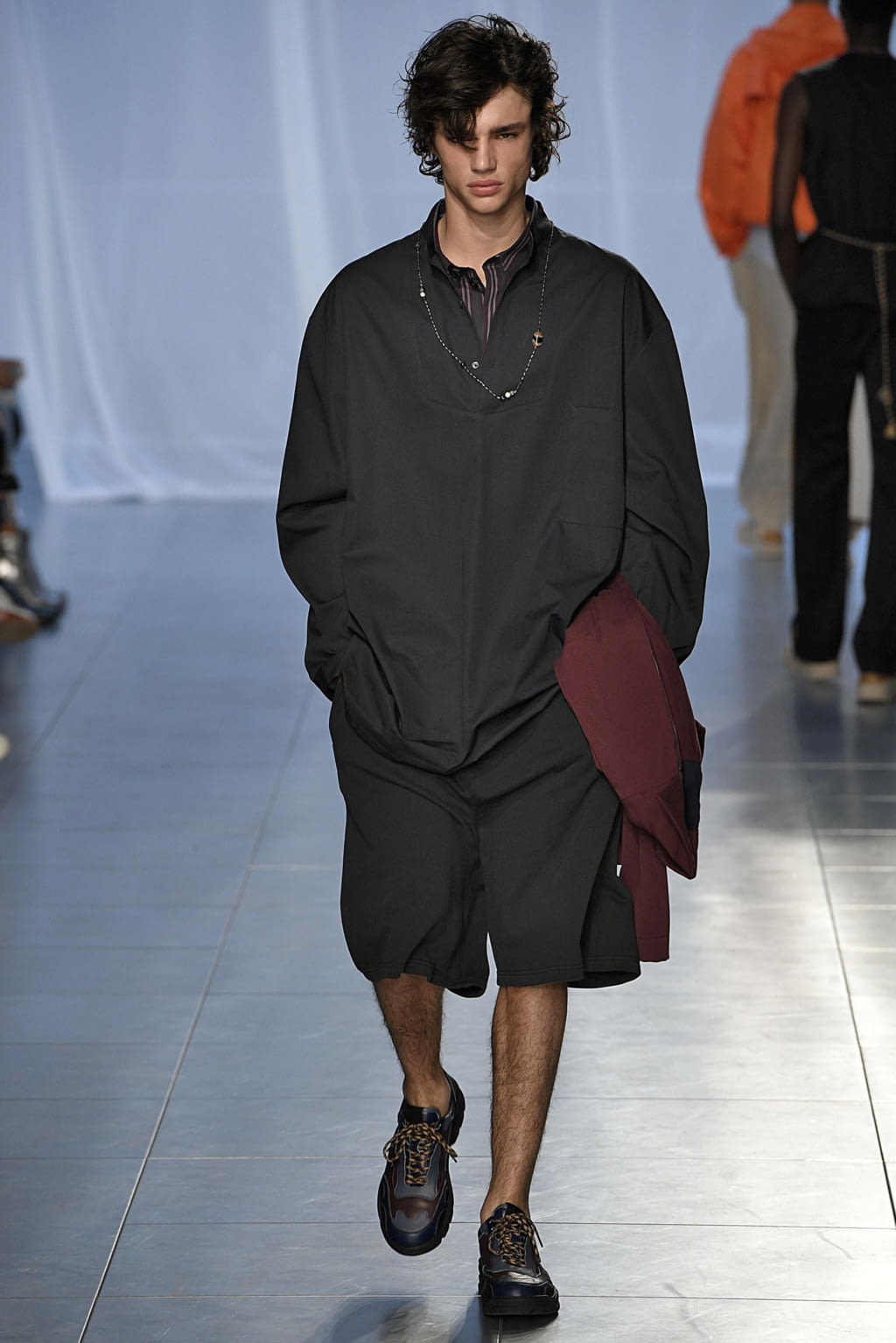 Fashion Week London Spring/Summer 2019 look 10 from the Qasimi collection menswear