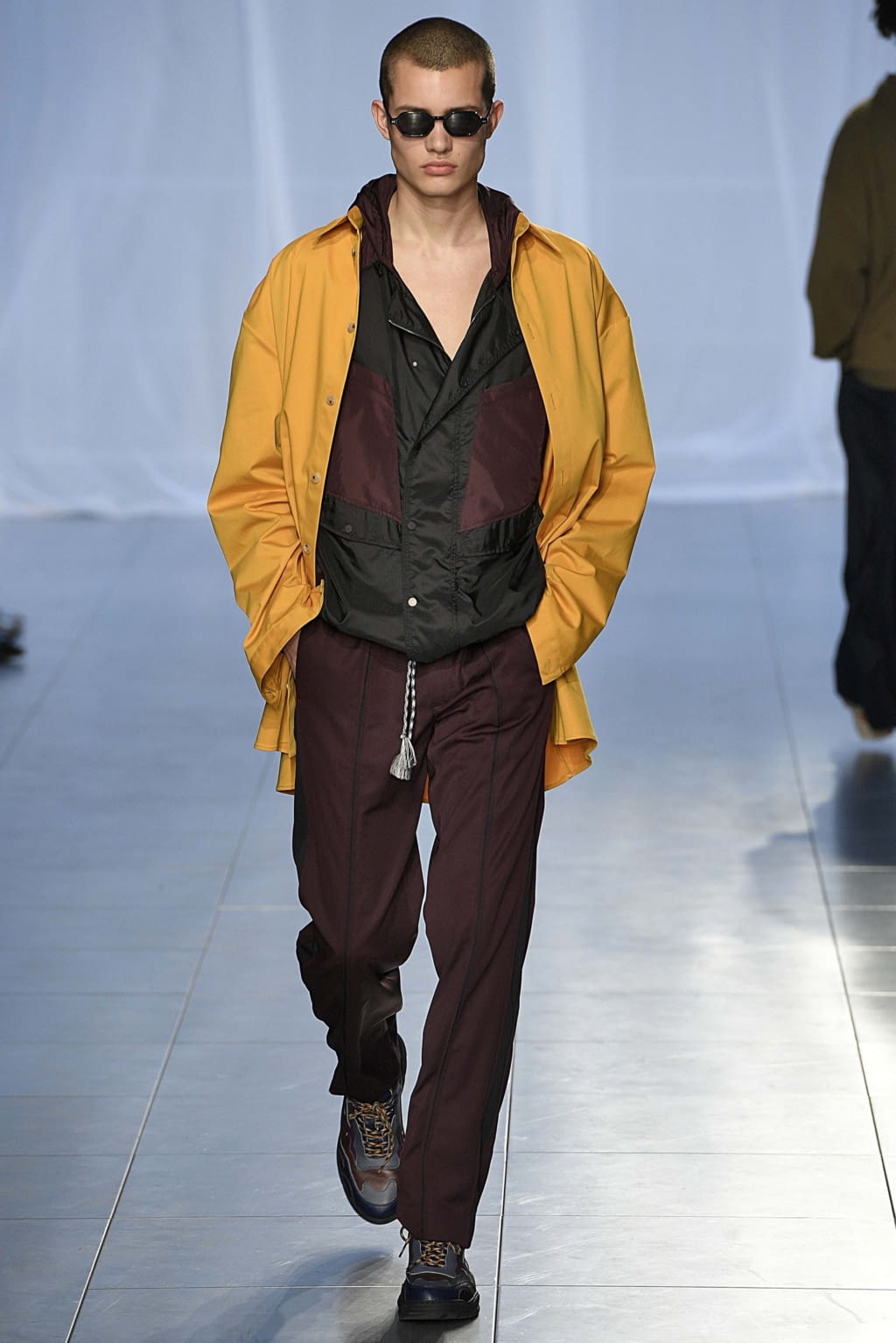 Fashion Week London Spring/Summer 2019 look 14 from the Qasimi collection menswear