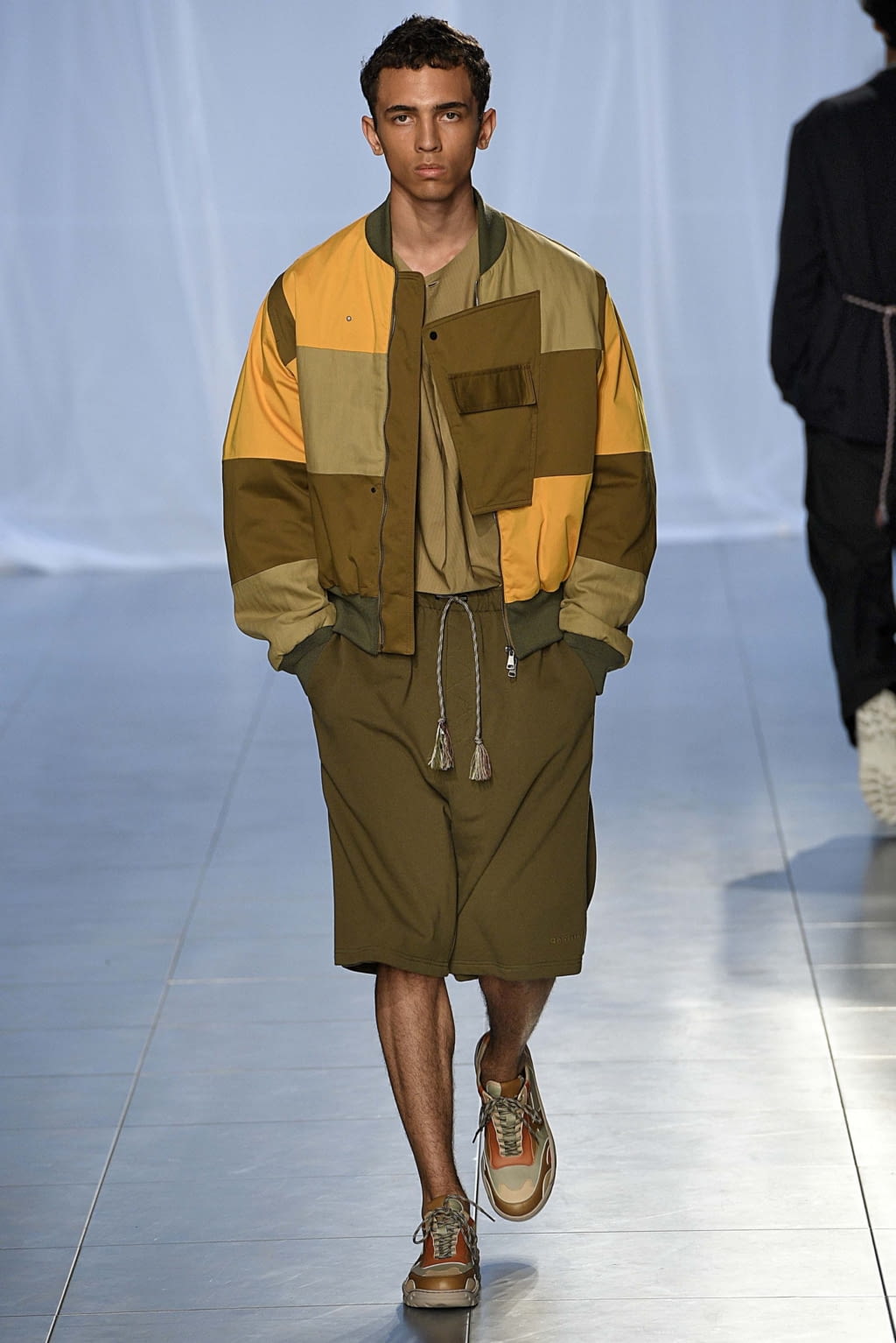 Fashion Week London Spring/Summer 2019 look 19 from the Qasimi collection menswear