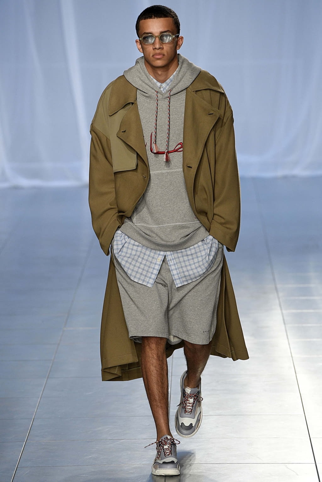 Fashion Week London Spring/Summer 2019 look 20 from the Qasimi collection menswear