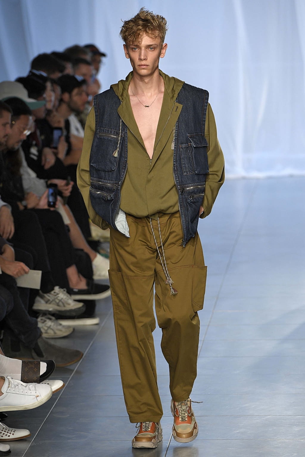 Fashion Week London Spring/Summer 2019 look 25 from the Qasimi collection menswear
