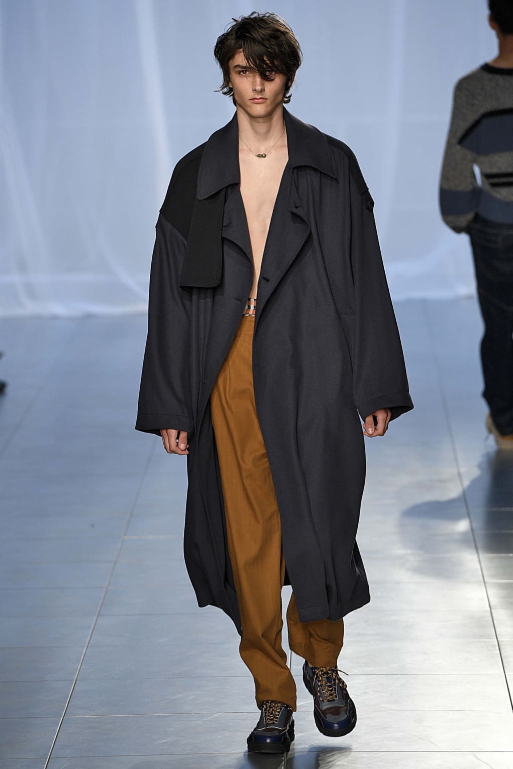 Fashion Week London Spring/Summer 2019 look 24 from the Qasimi collection menswear
