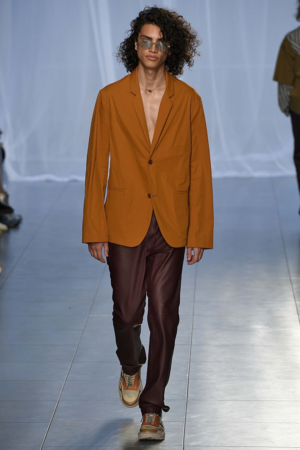 Fashion Week London Spring/Summer 2019 look 26 from the Qasimi collection menswear