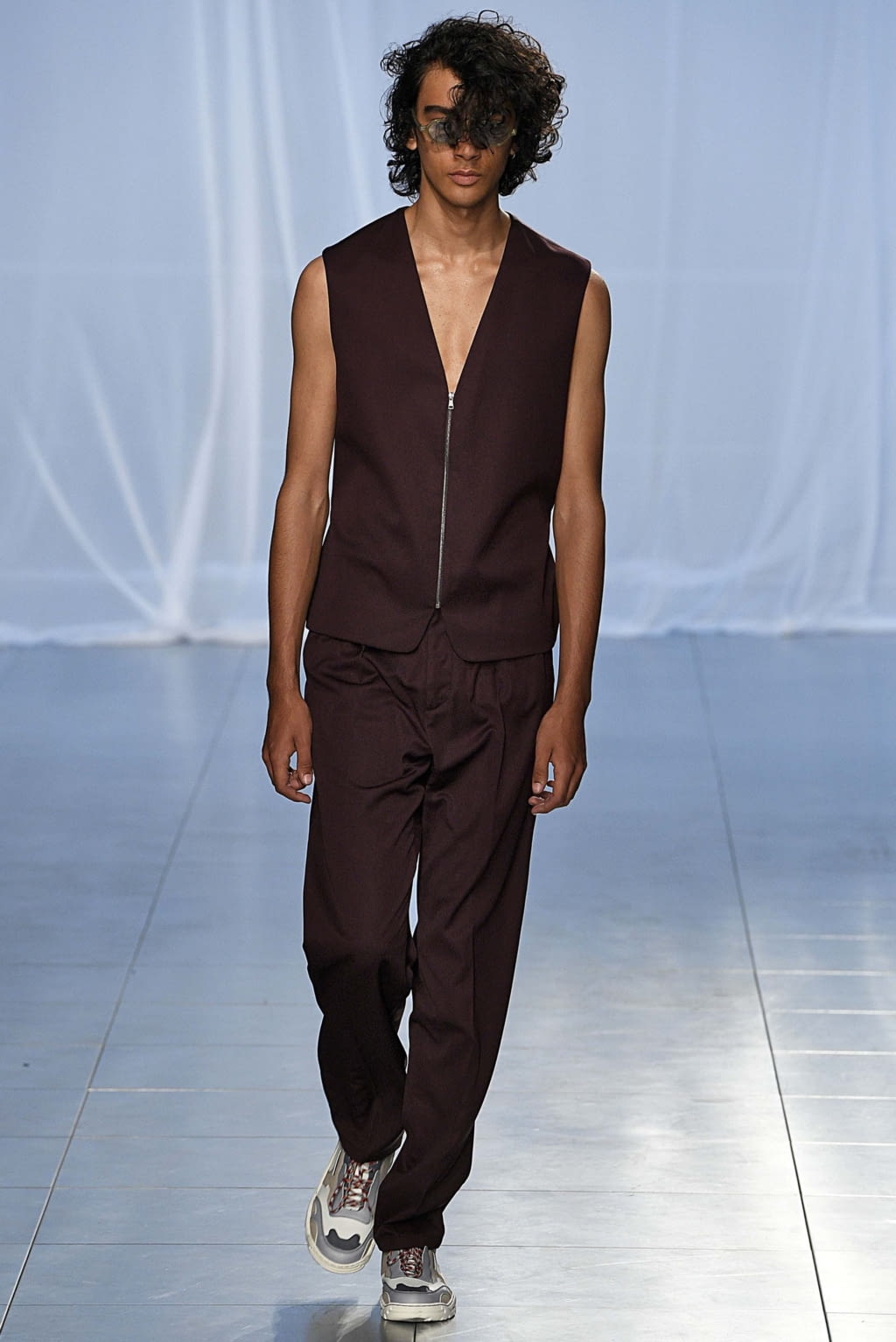 Fashion Week London Spring/Summer 2019 look 29 from the Qasimi collection menswear