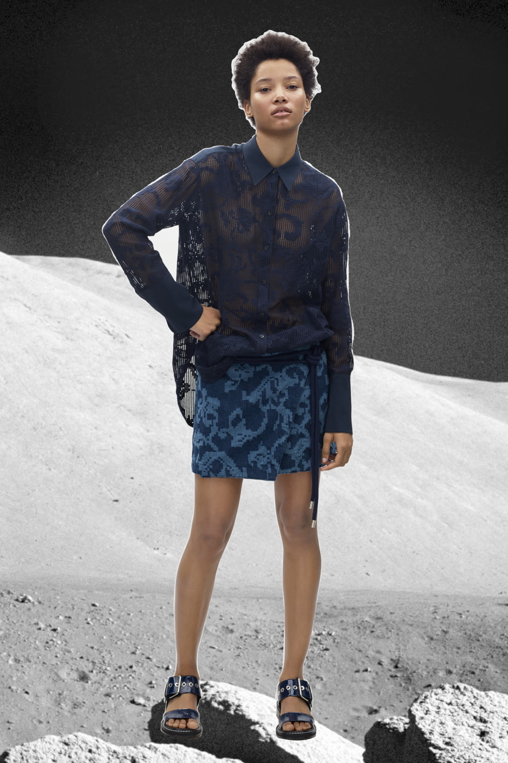 Fashion Week New York Pre-Fall 2017 look 7 from the Rag & Bone collection 女装