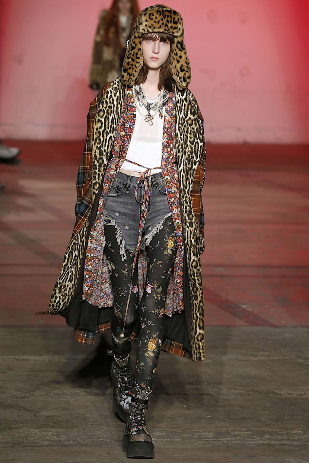 Fashion Week New York Fall/Winter 2019 look 3 from the R13 collection 女装