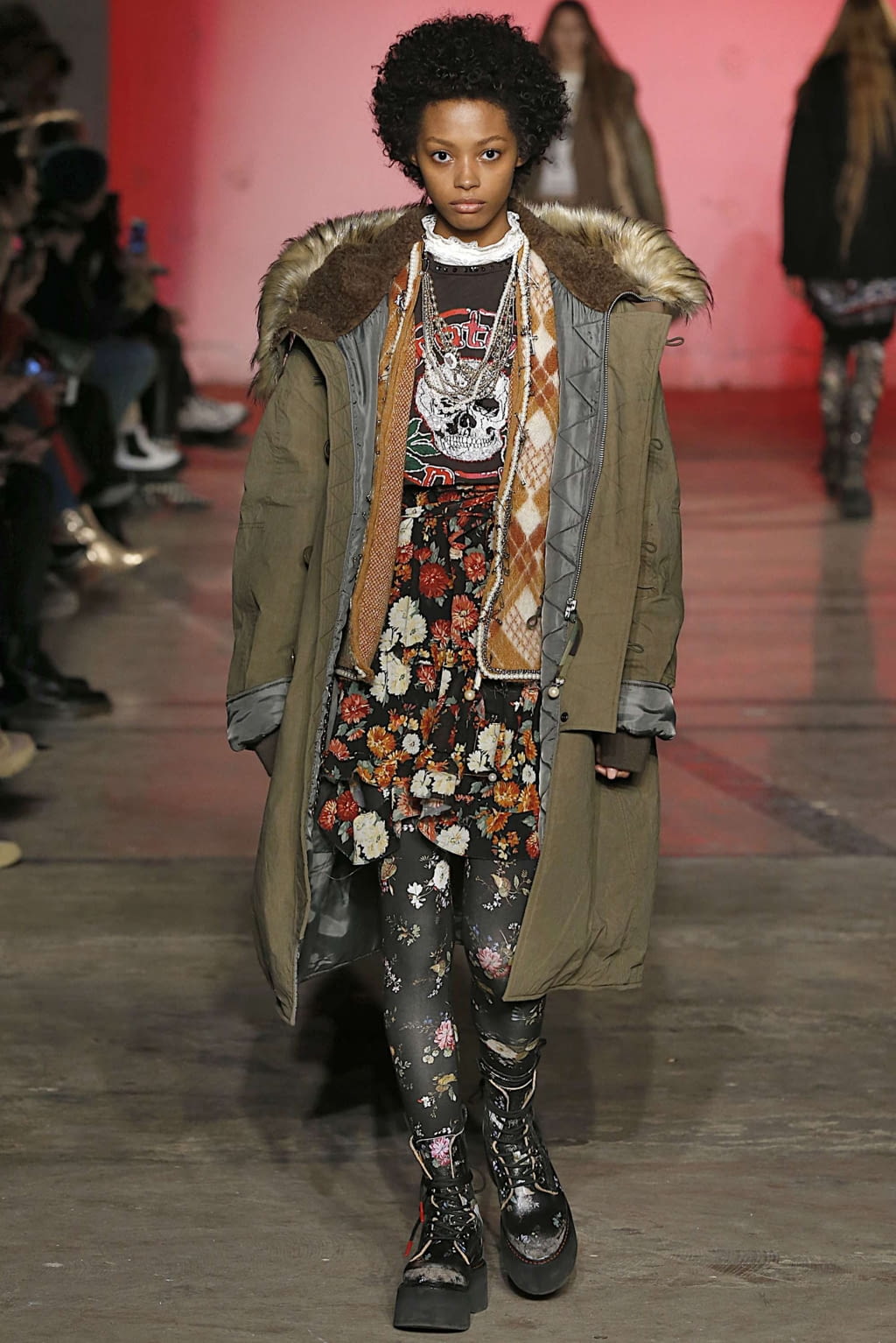 Fashion Week New York Fall/Winter 2019 look 10 from the R13 collection 女装