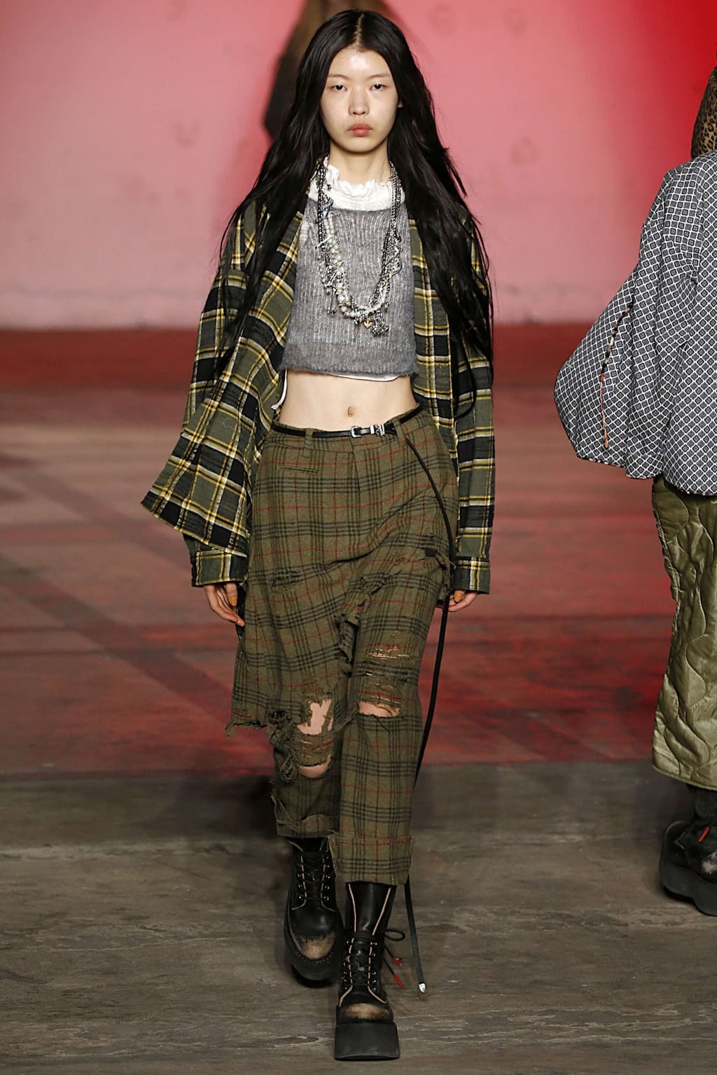 Fashion Week New York Fall/Winter 2019 look 13 from the R13 collection 女装