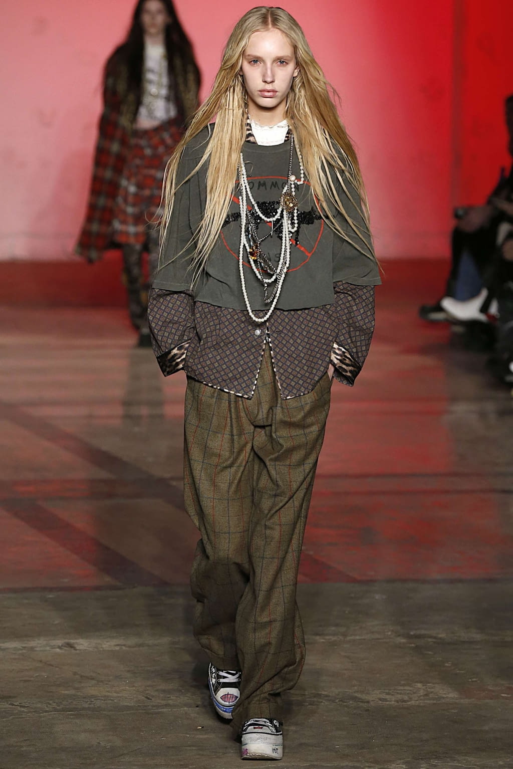 Fashion Week New York Fall/Winter 2019 look 14 from the R13 collection 女装