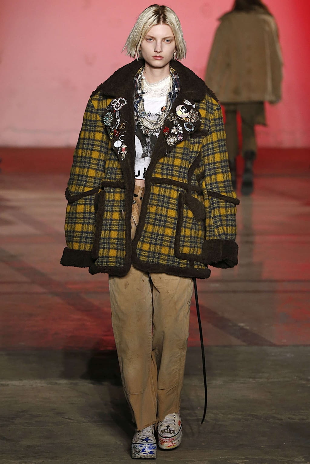 Fashion Week New York Fall/Winter 2019 look 23 from the R13 collection womenswear