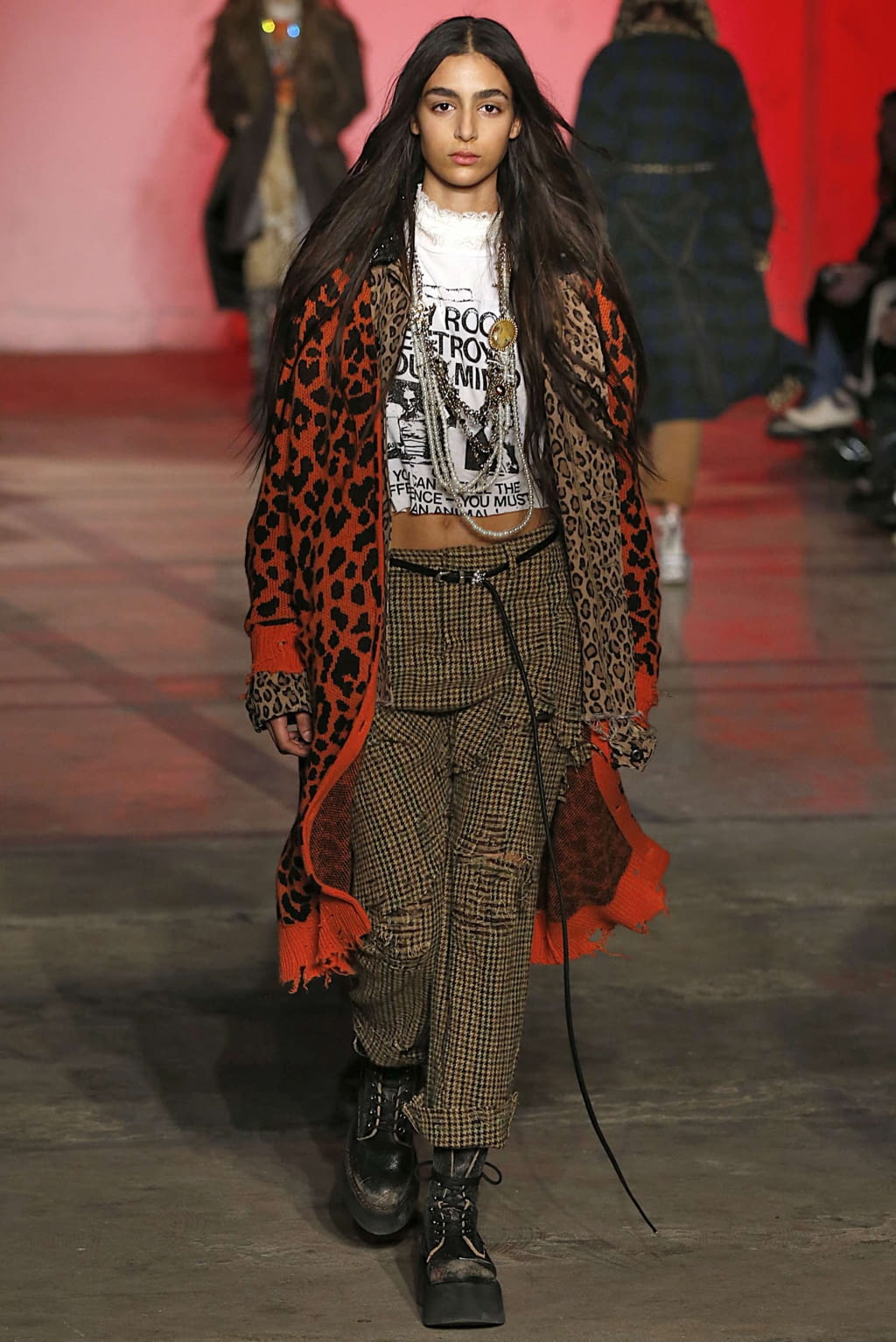 Fashion Week New York Fall/Winter 2019 look 28 from the R13 collection womenswear