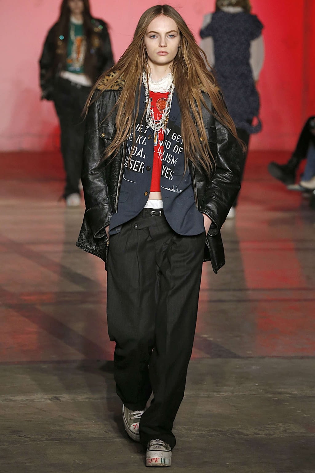 Fashion Week New York Fall/Winter 2019 look 35 from the R13 collection 女装