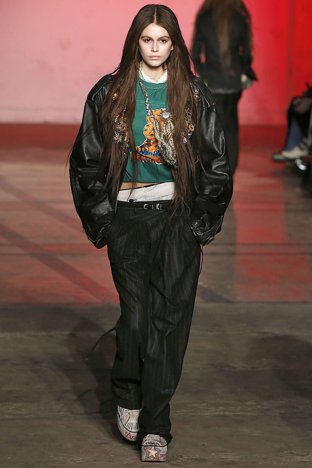 Fashion Week New York Fall/Winter 2019 look 36 from the R13 collection 女装