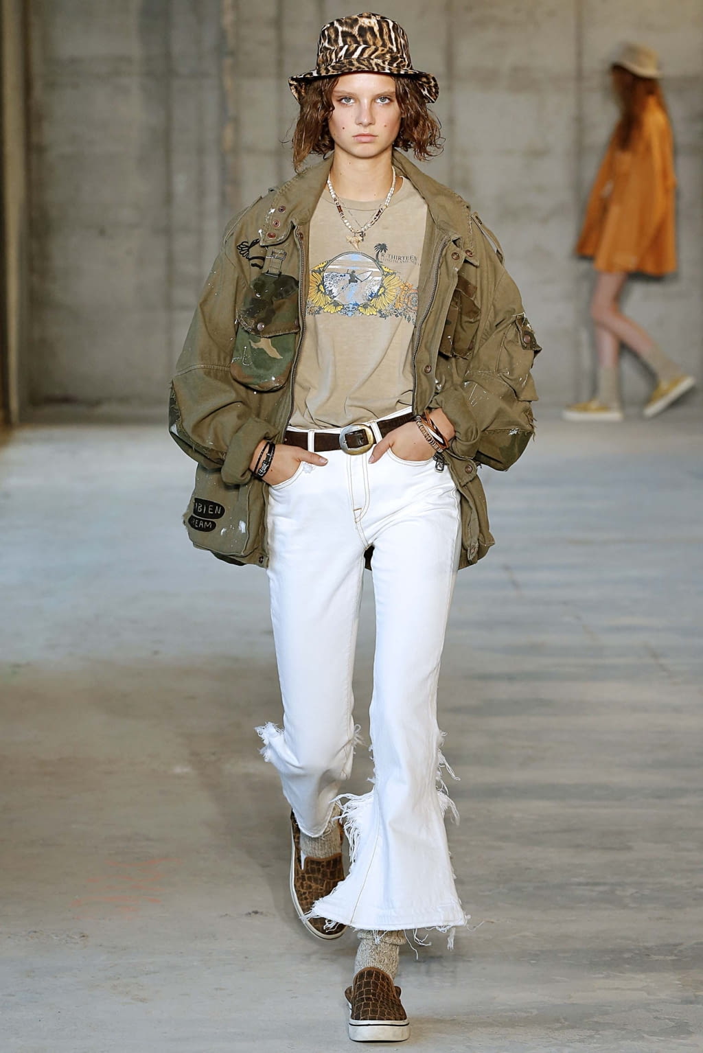 Fashion Week New York Spring/Summer 2019 look 7 from the R13 collection 女装