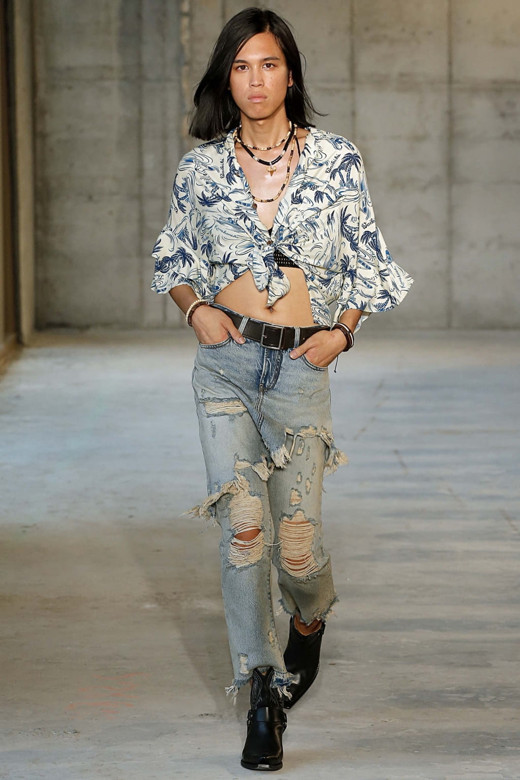 Fashion Week New York Spring/Summer 2019 look 19 de la collection R13 womenswear