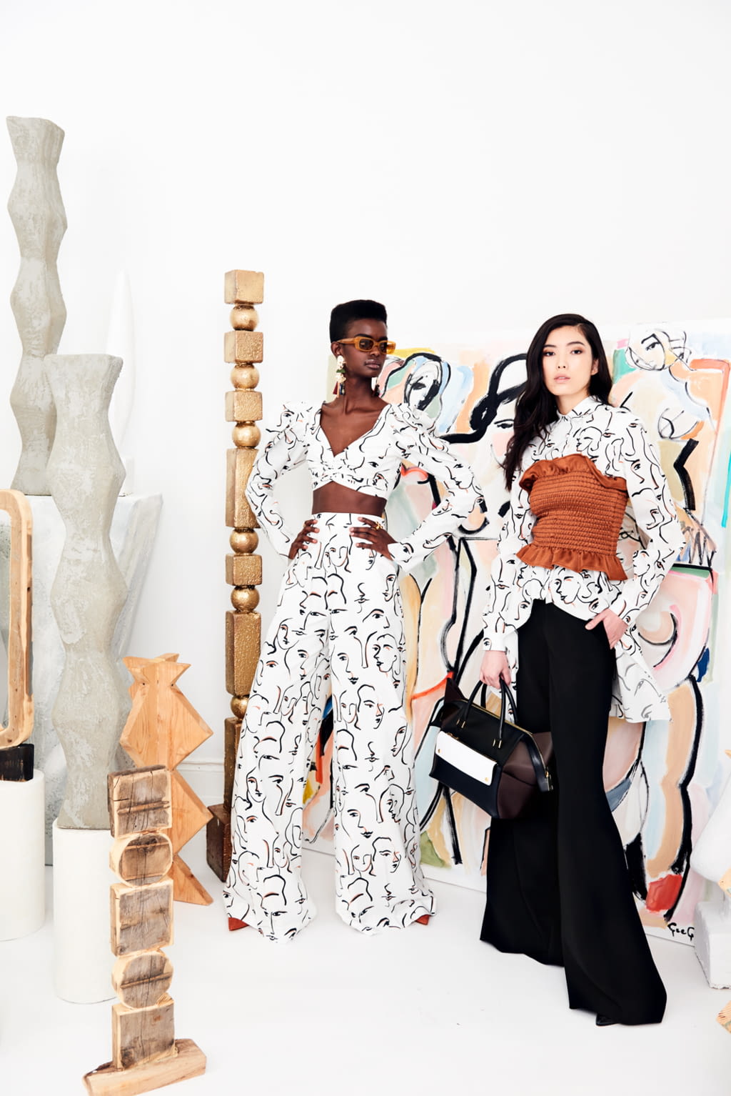 Fashion Week New York Resort 2020 look 7 de la collection Christian Siriano womenswear