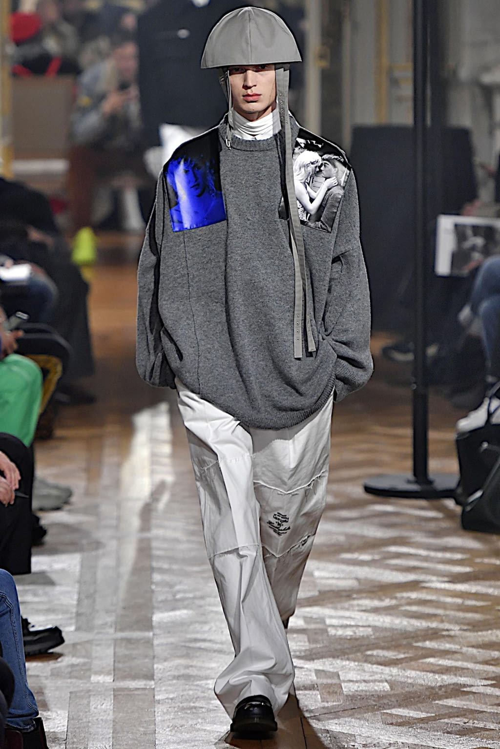 Fashion Week Paris Fall/Winter 2019 look 13 from the Raf Simons collection 男装