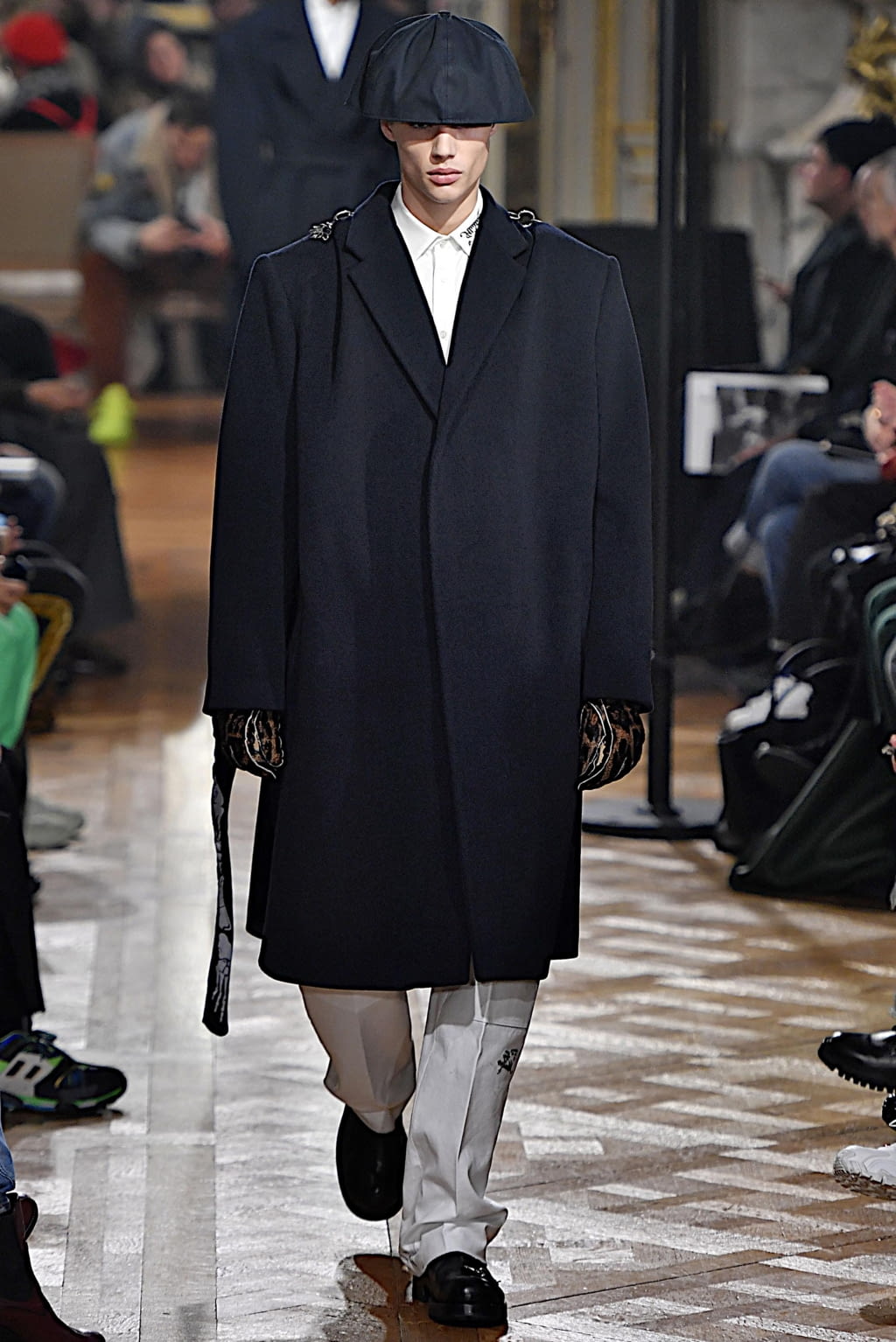 Fashion Week Paris Fall/Winter 2019 look 24 from the Raf Simons collection menswear