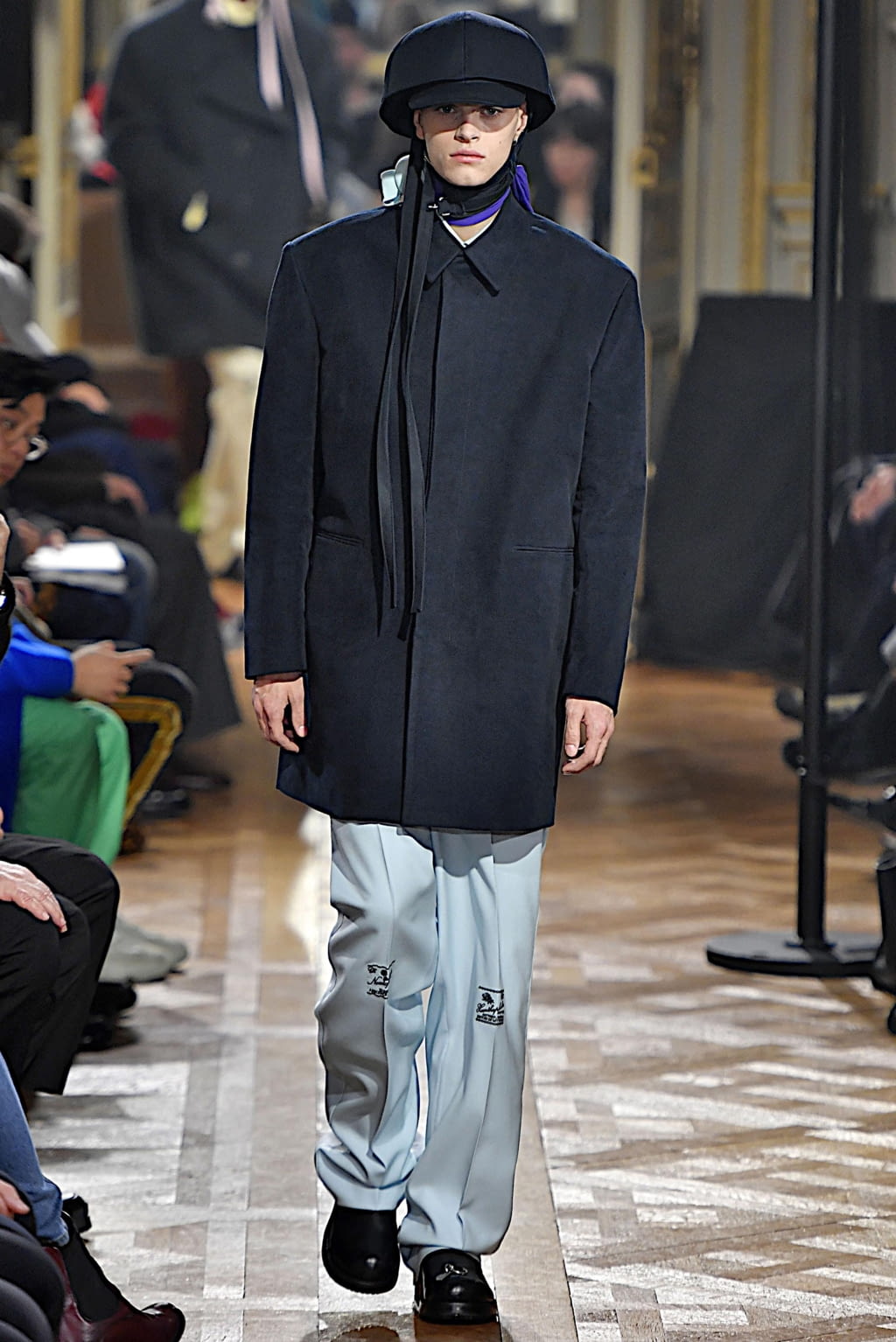 Fashion Week Paris Fall/Winter 2019 look 40 from the Raf Simons collection menswear