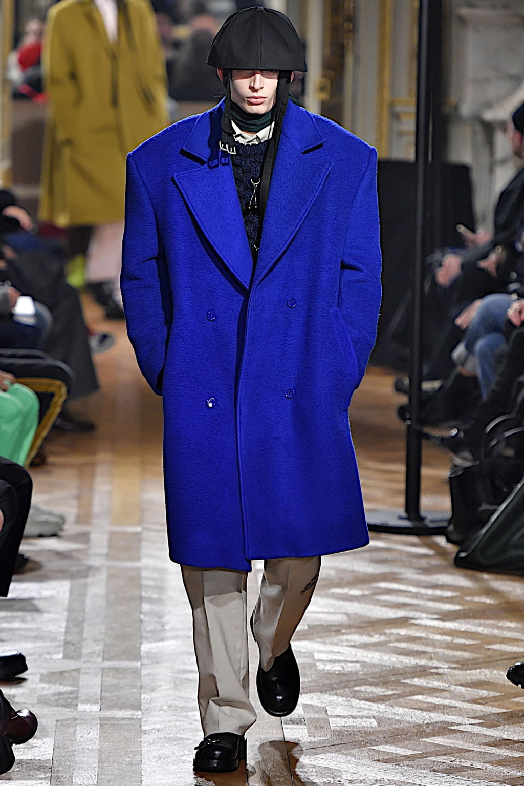 Fashion Week Paris Fall/Winter 2019 look 48 from the Raf Simons collection menswear