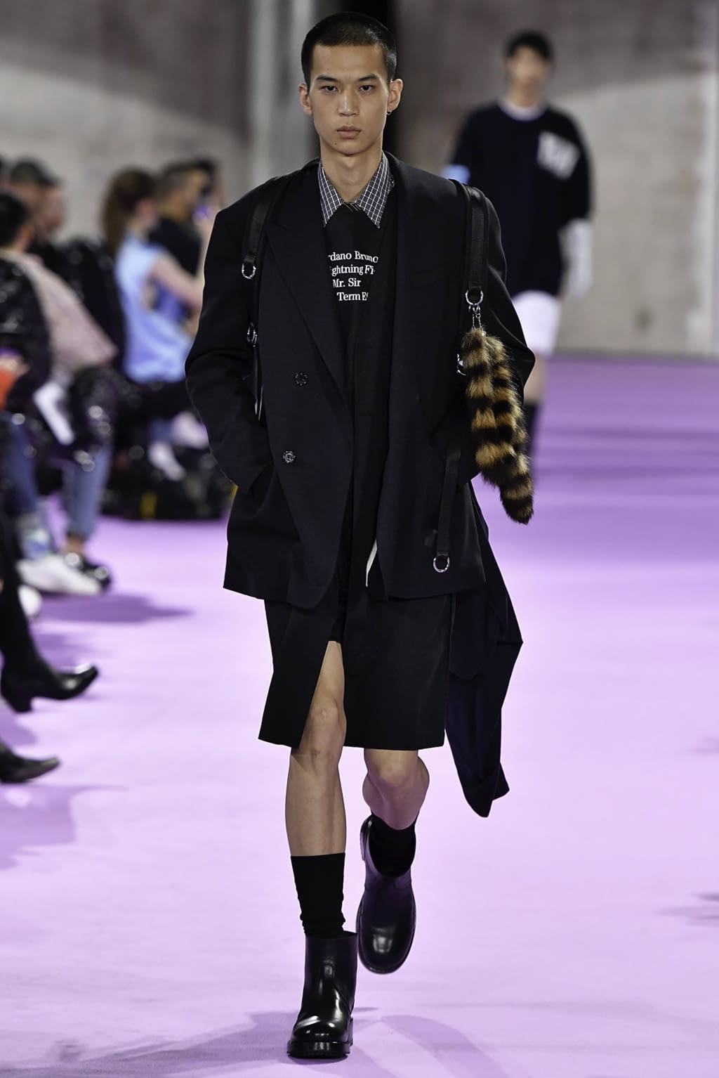 Fashion Week Paris Spring/Summer 2020 look 14 from the Raf Simons collection menswear