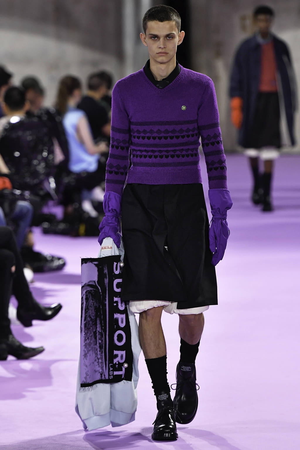 Fashion Week Paris Spring/Summer 2020 look 27 from the Raf Simons collection menswear