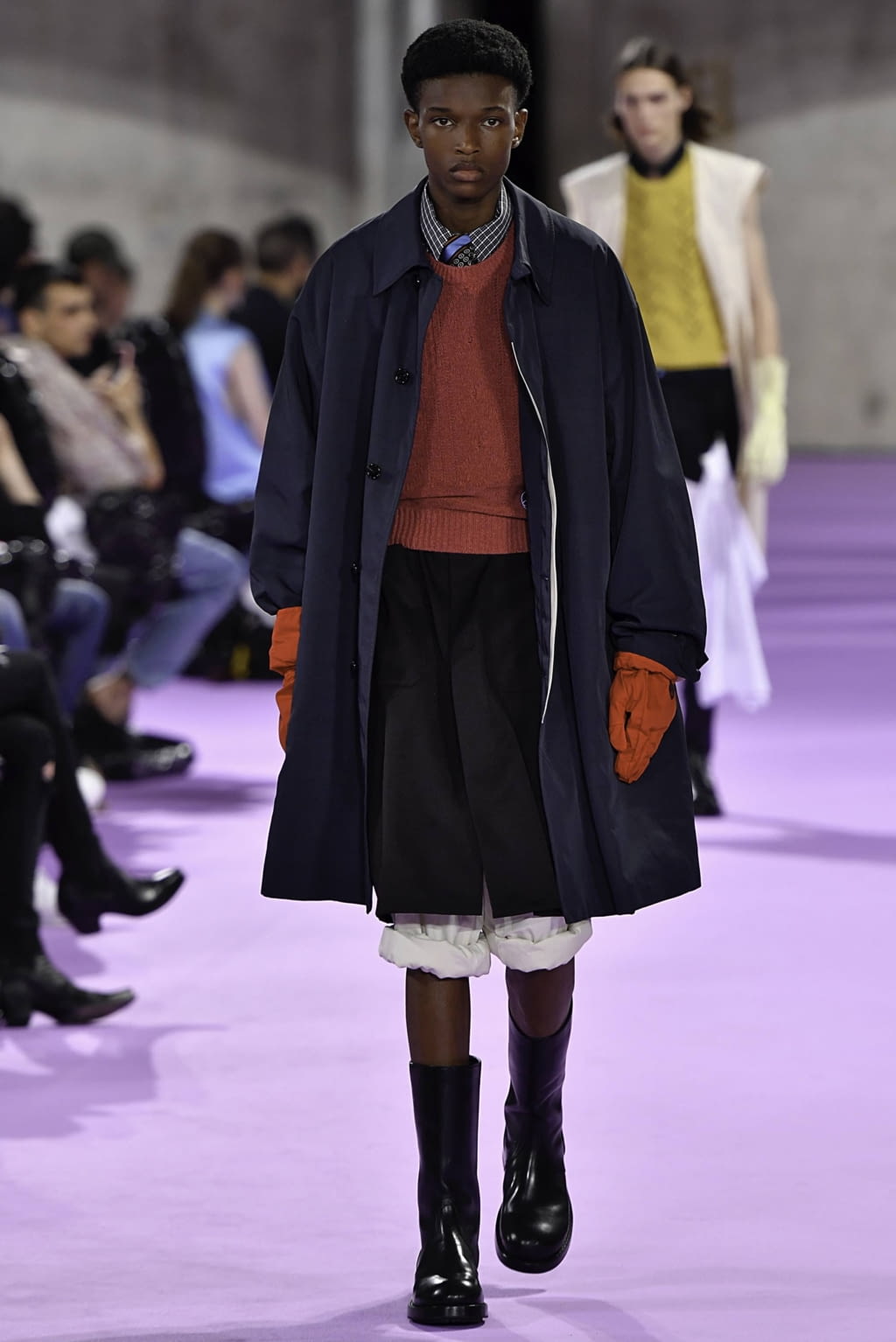 Fashion Week Paris Spring/Summer 2020 look 28 from the Raf Simons collection menswear