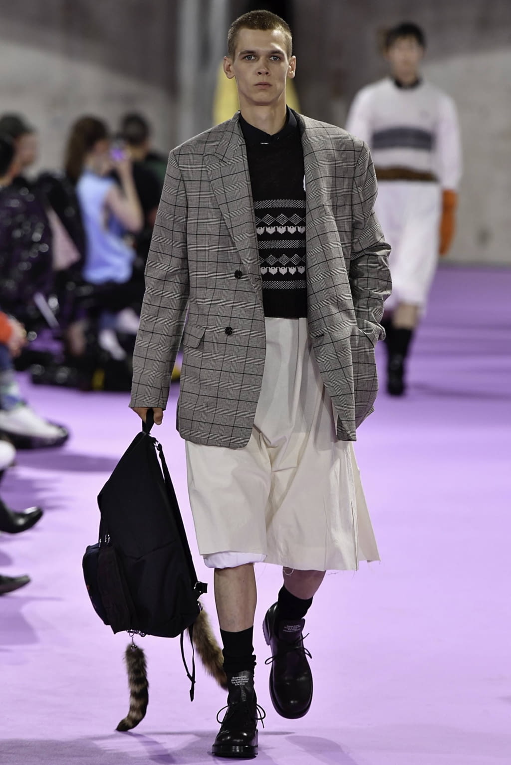 Fashion Week Paris Spring/Summer 2020 look 38 from the Raf Simons collection menswear