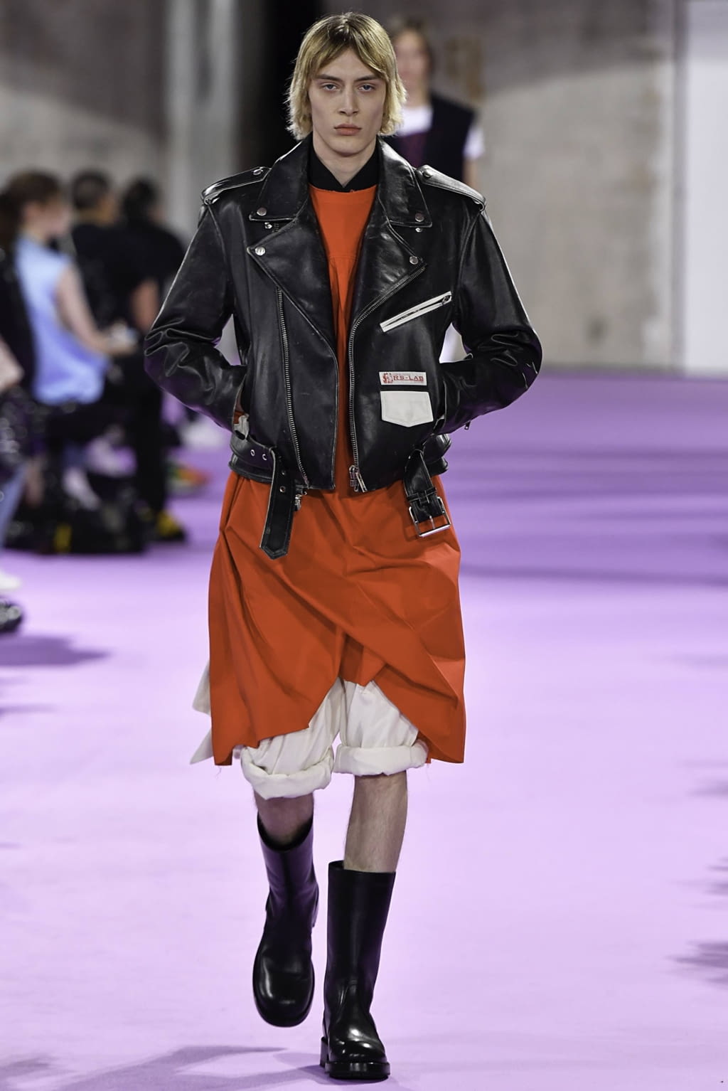 Fashion Week Paris Spring/Summer 2020 look 47 from the Raf Simons collection menswear