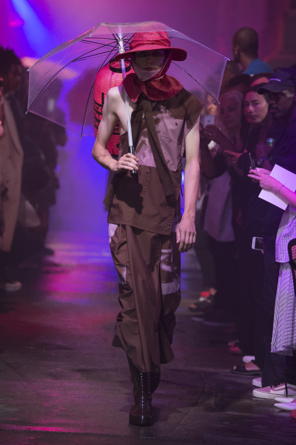 Fashion Week New York Spring/Summer 2018 look 12 de la collection Raf Simons menswear