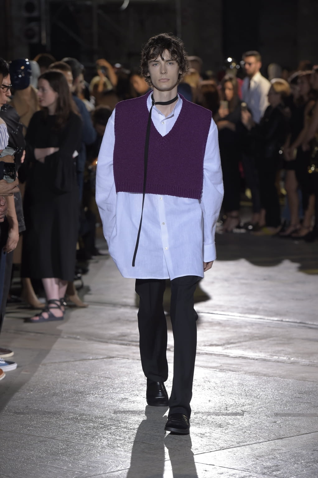 Fashion Week Florence Spring/Summer 2017 look 26 from the Raf Simons collection menswear