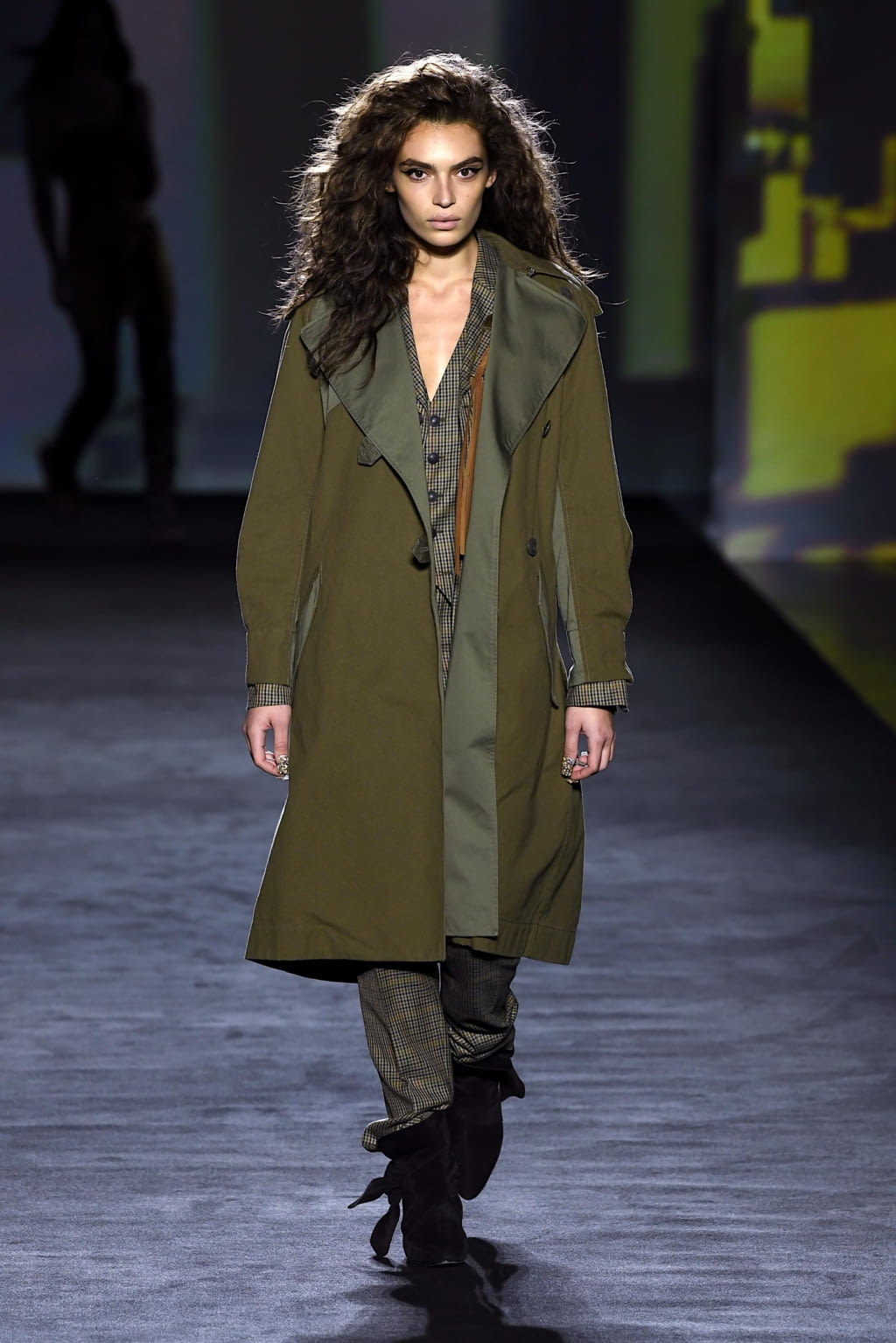 Fashion Week New York Fall/Winter 2020 look 6 from the Rag & Bone collection 女装