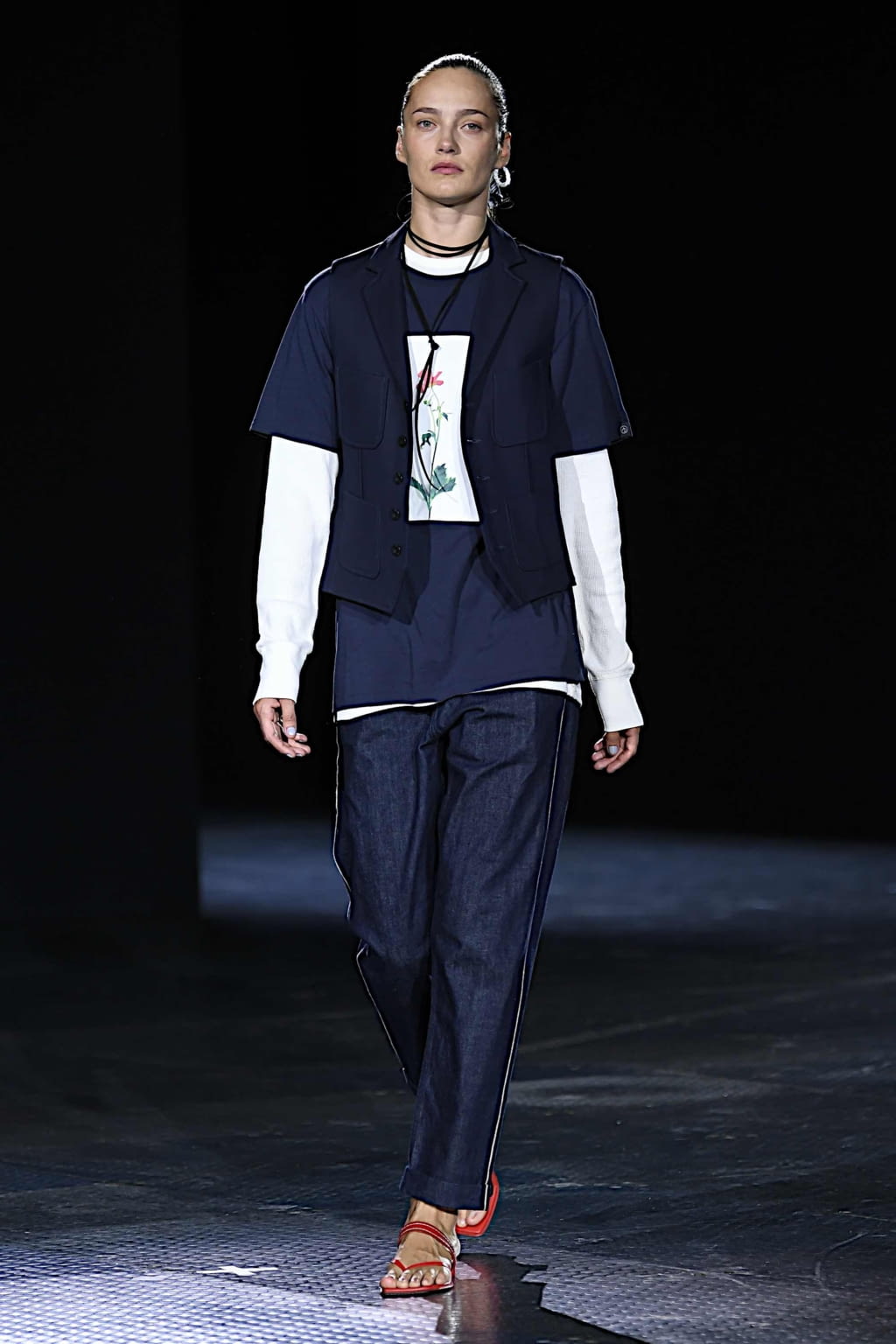 Fashion Week New York Spring/Summer 2020 look 12 from the Rag & Bone collection womenswear