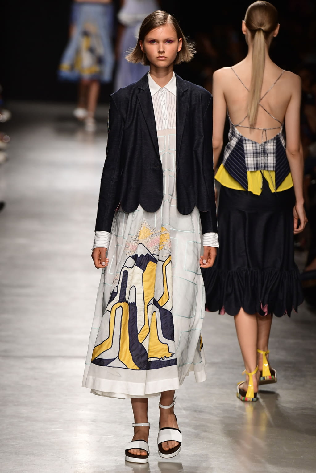 Fashion Week Paris Spring/Summer 2018 look 15 from the Rahul Mishra collection 女装