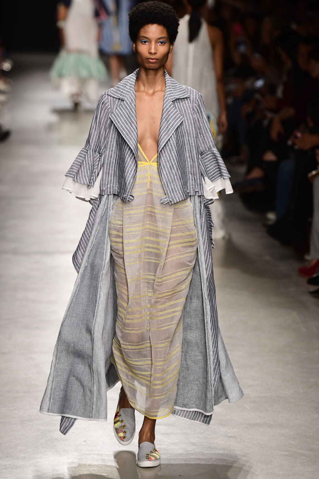 Fashion Week Paris Spring/Summer 2018 look 18 from the Rahul Mishra collection womenswear