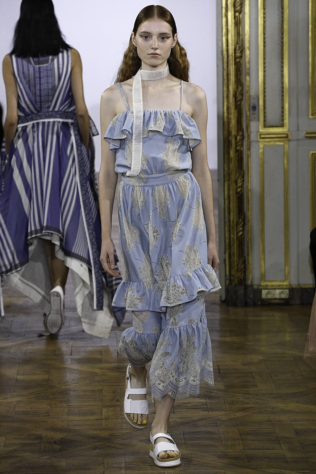 Fashion Week Paris Spring/Summer 2019 look 20 from the Rahul Mishra collection womenswear