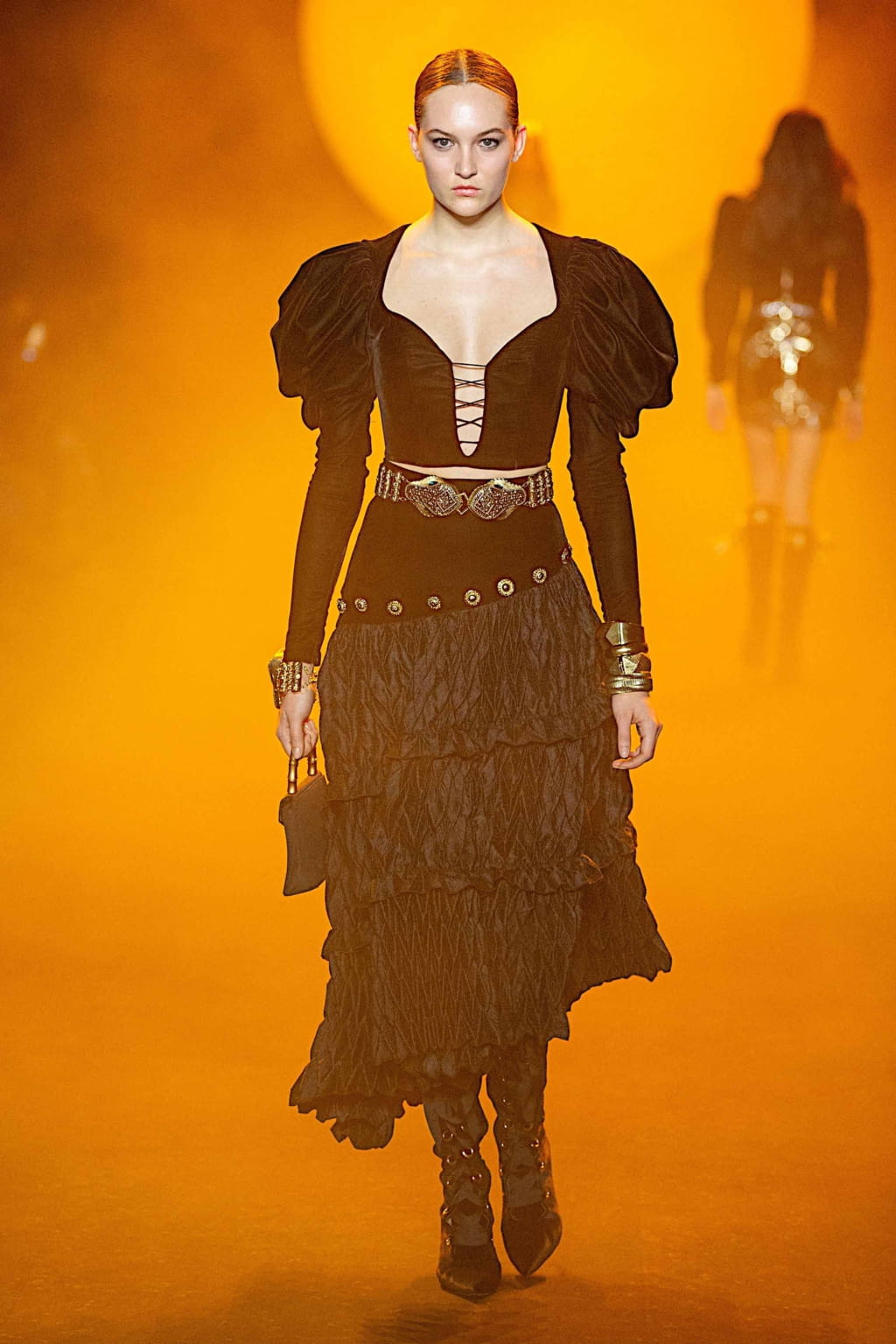 Fashion Week New York Fall/Winter 2020 look 9 from the Raisa Vanessa collection womenswear