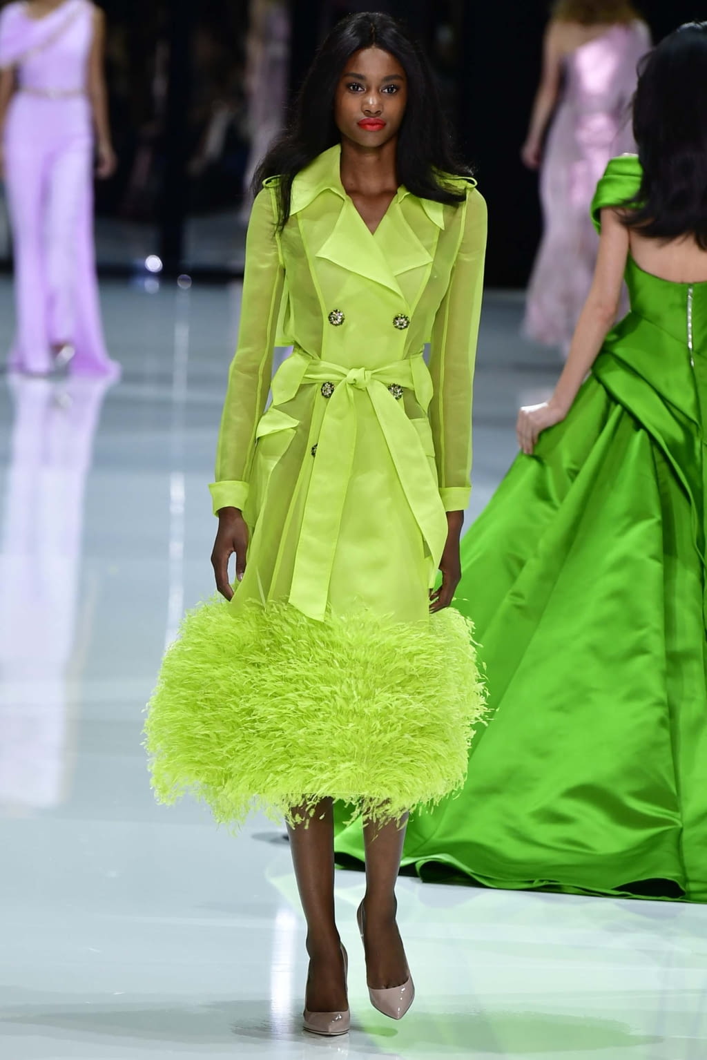 Fashion Week Paris Spring/Summer 2018 look 38 from the Ralph & Russo collection couture