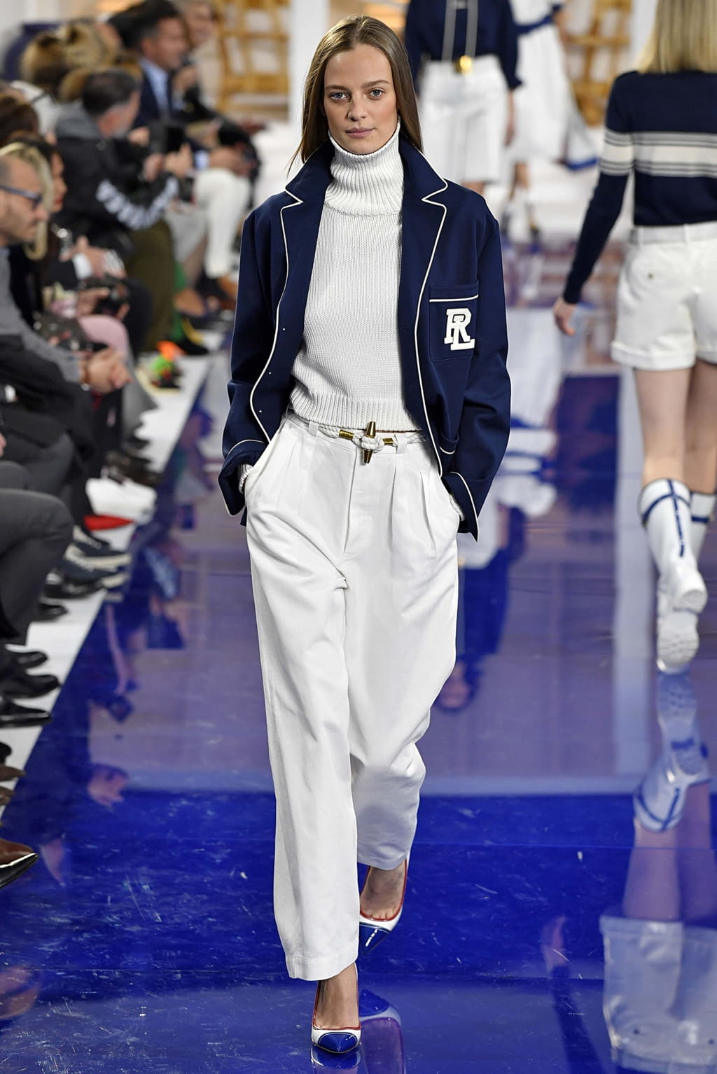 Fashion Week New York Spring/Summer 2018 look 13 from the Ralph Lauren collection 女装