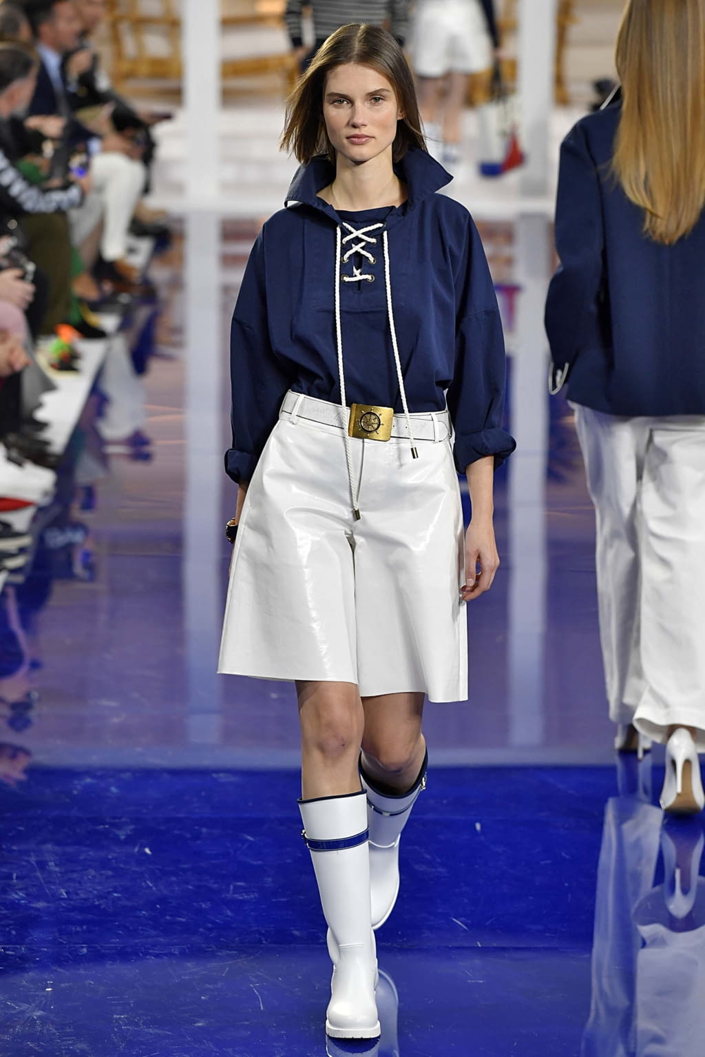 Fashion Week New York Spring/Summer 2018 look 14 from the Ralph Lauren collection 女装