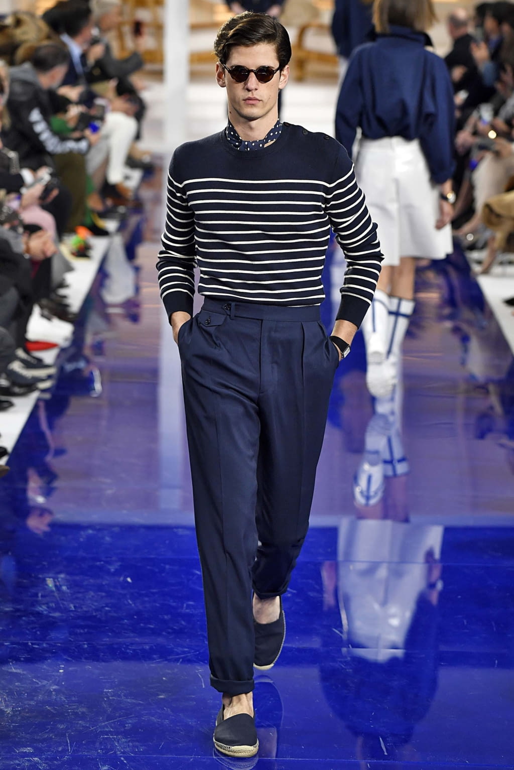 Fashion Week New York Spring/Summer 2018 look 15 from the Ralph Lauren collection 女装