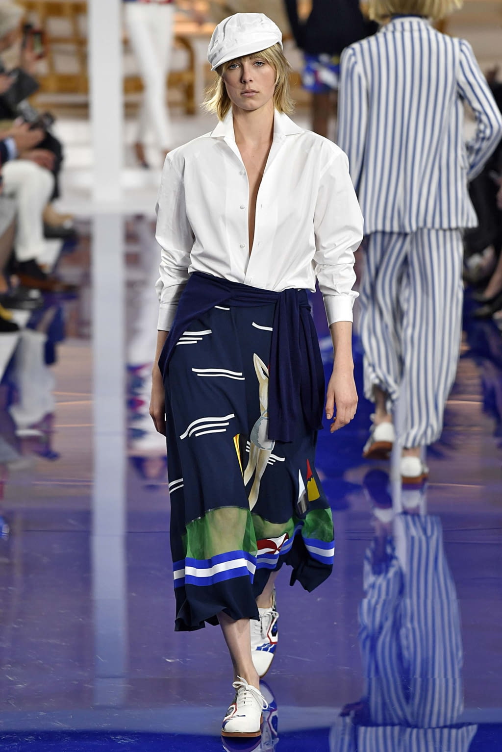 Fashion Week New York Spring/Summer 2018 look 24 from the Ralph Lauren collection womenswear