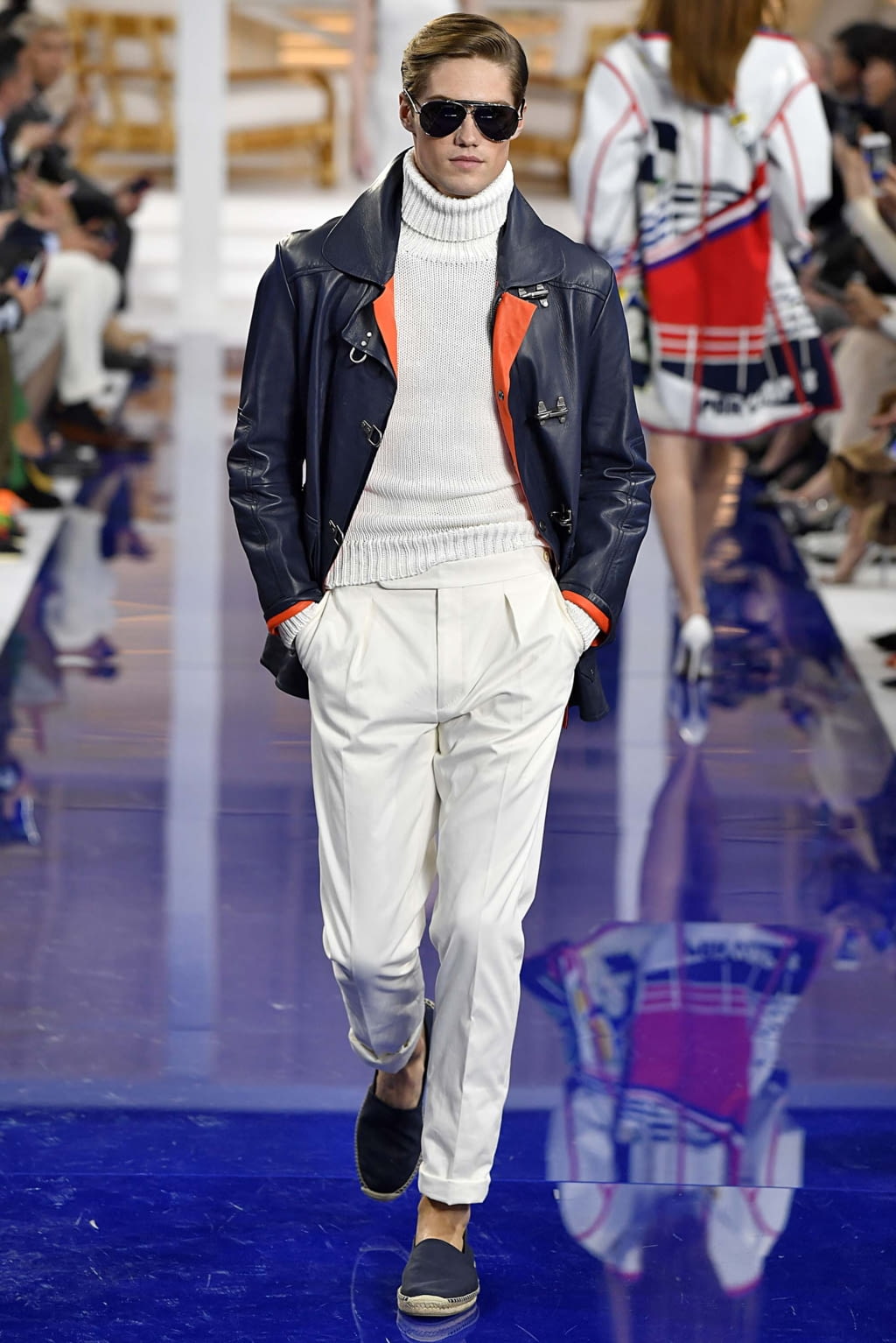 Fashion Week New York Spring/Summer 2018 look 40 from the Ralph Lauren collection 女装